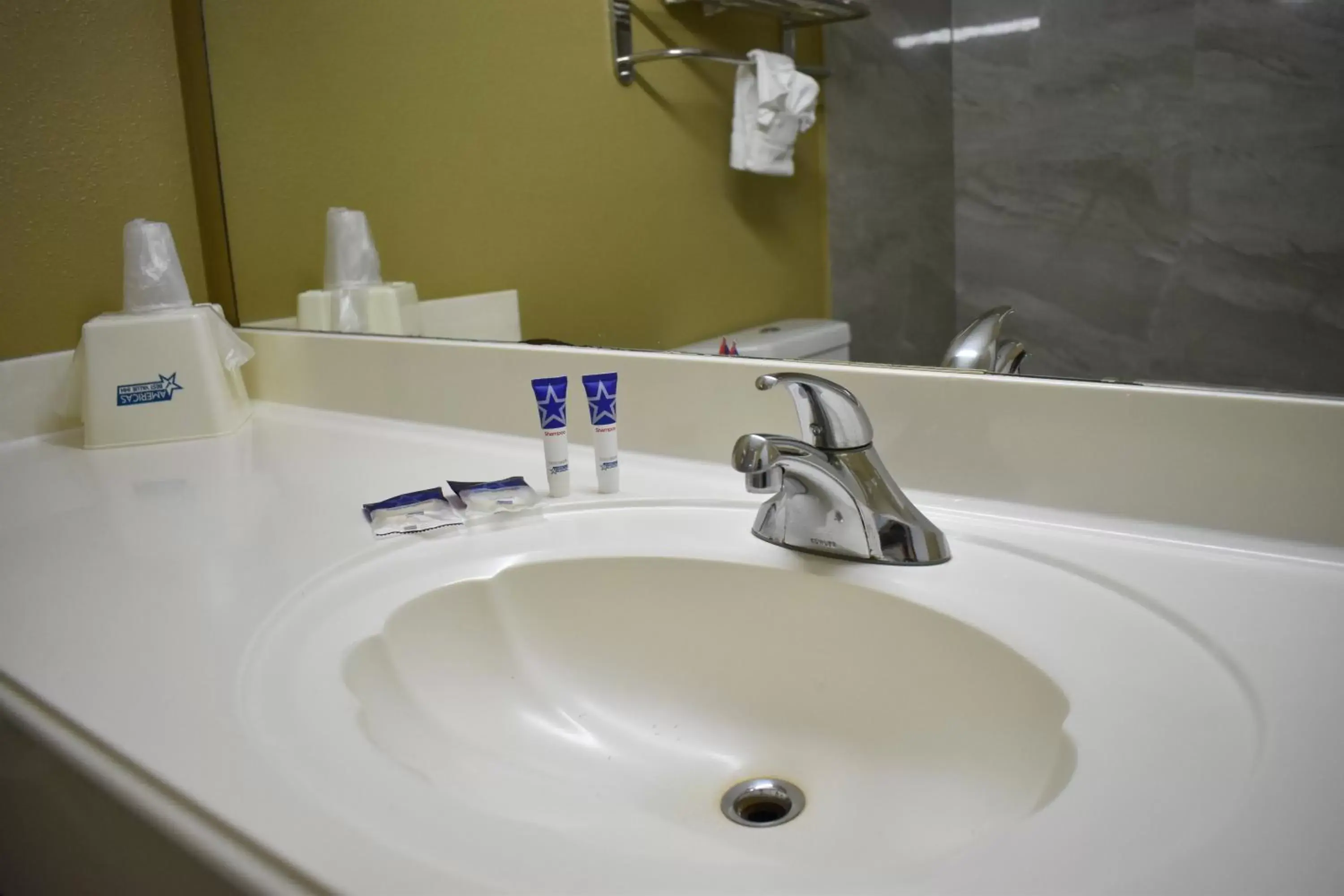 Bathroom in Americas Best Value Inn & Suites Haltom City Ft. Worth
