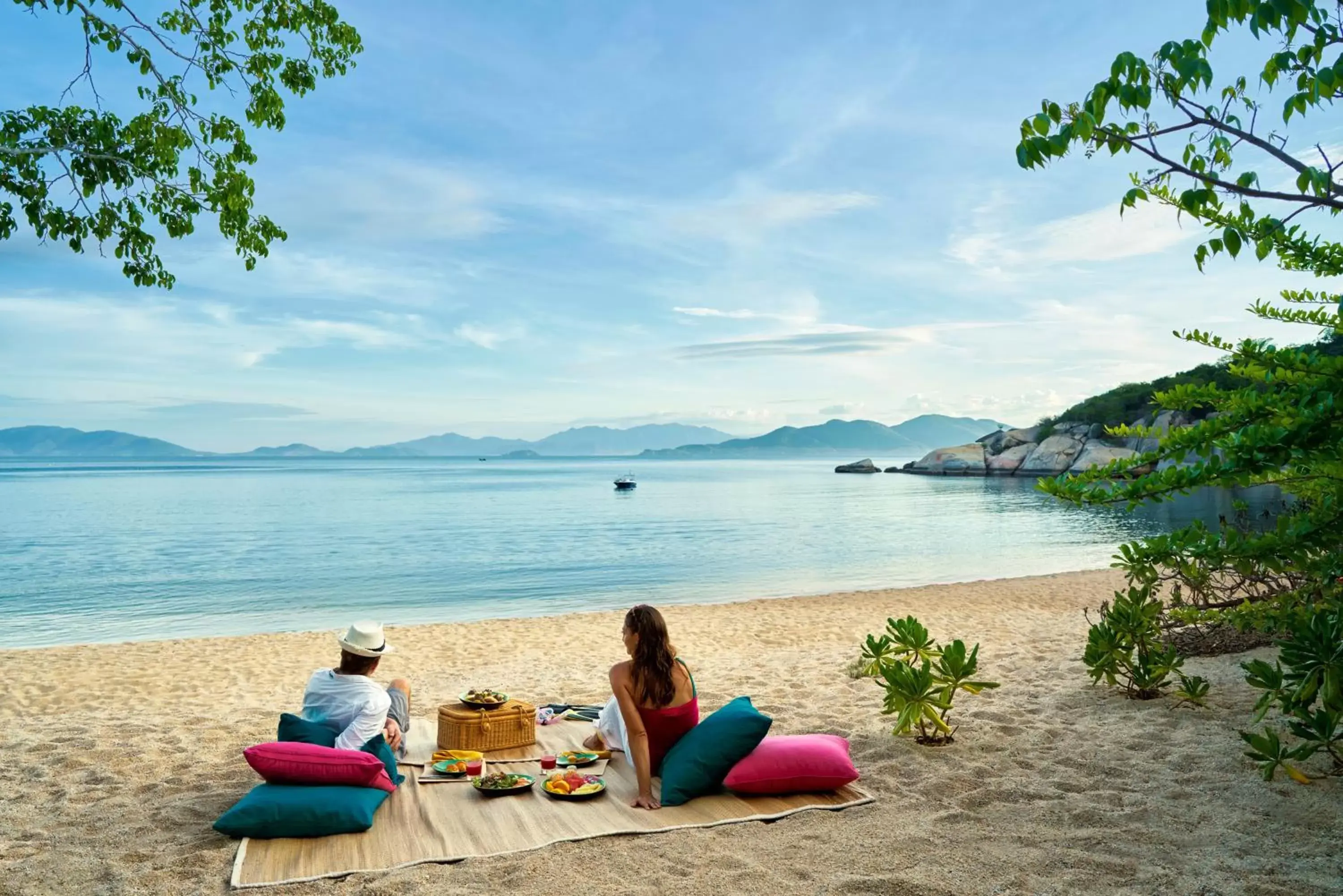 Activities, Beach in Six Senses Ninh Van Bay