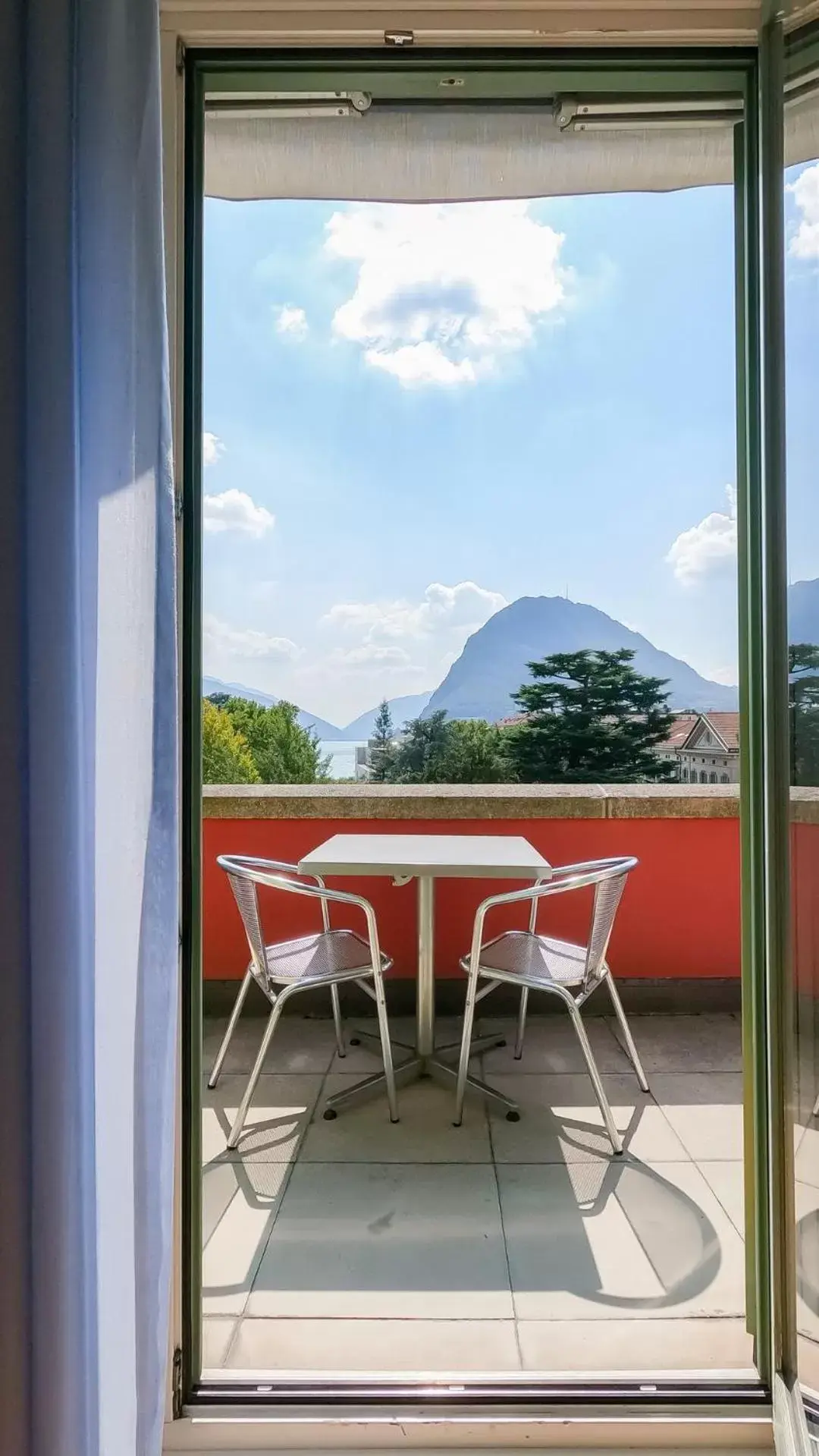 Balcony/Terrace in Hotel Pestalozzi Lugano