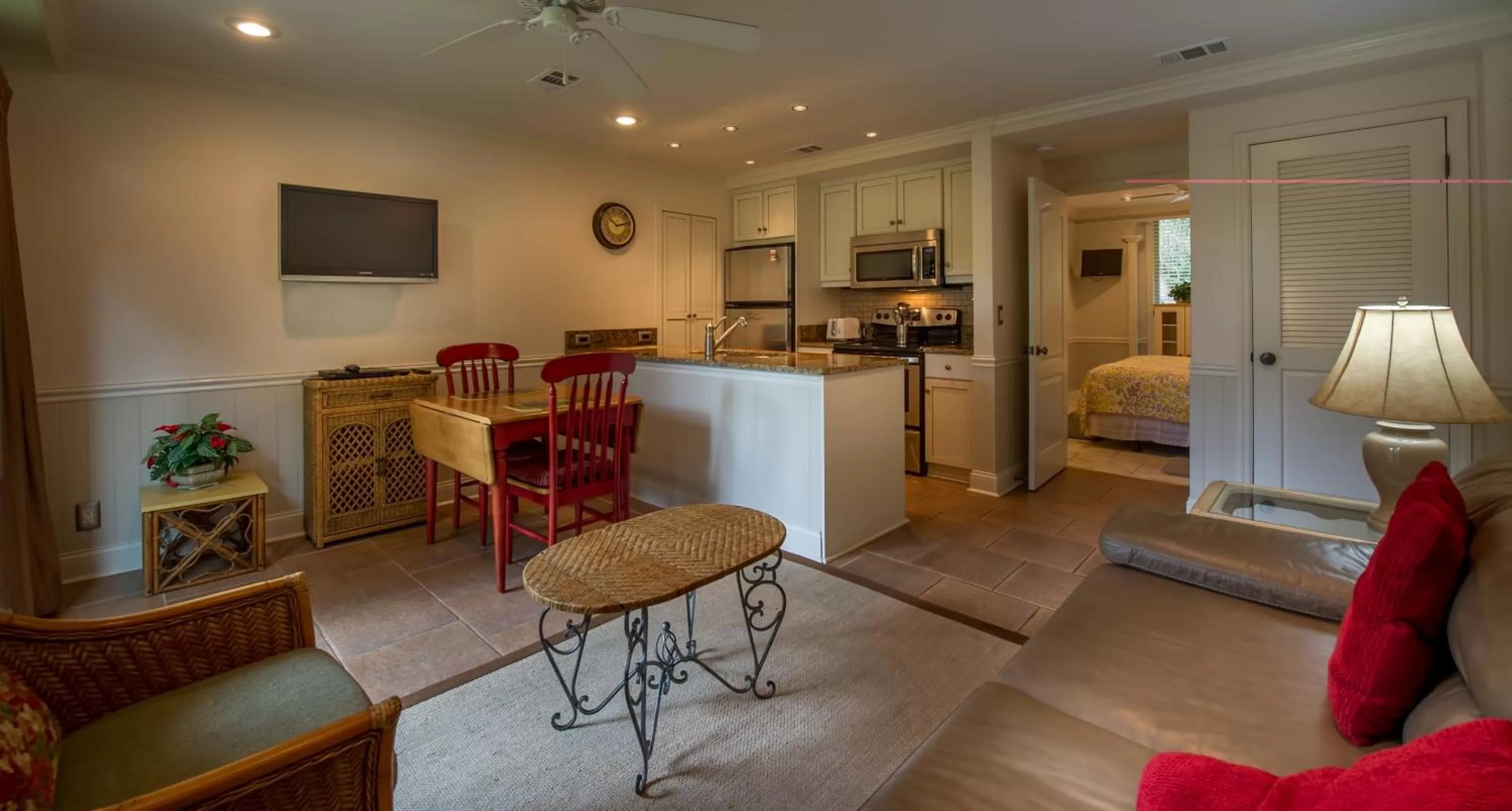 Kitchen or kitchenette in Villas by the Sea Resort & Conference Center