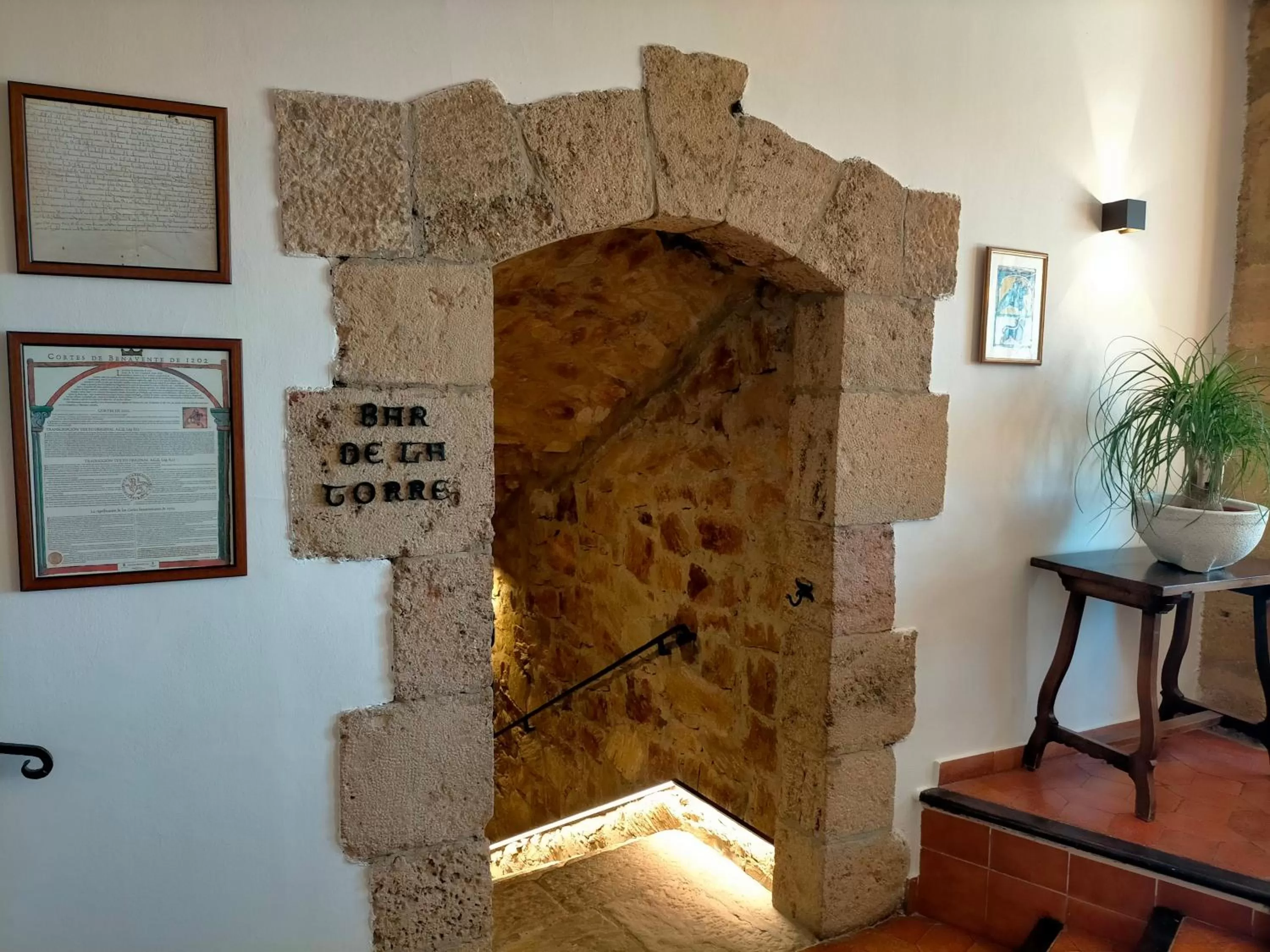 Lounge or bar in Parador de Benavente