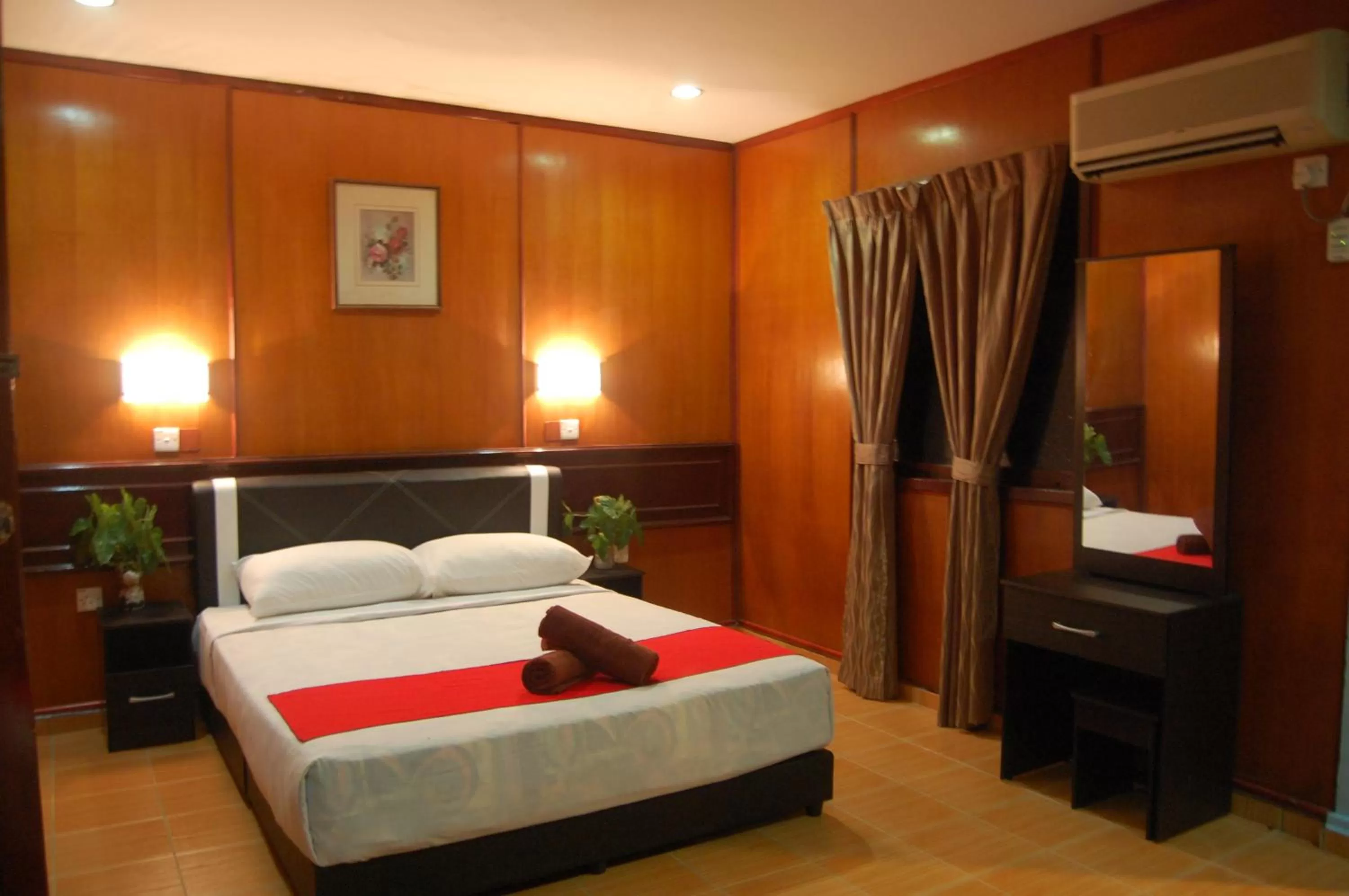 Bed in D'Village Resort Melaka