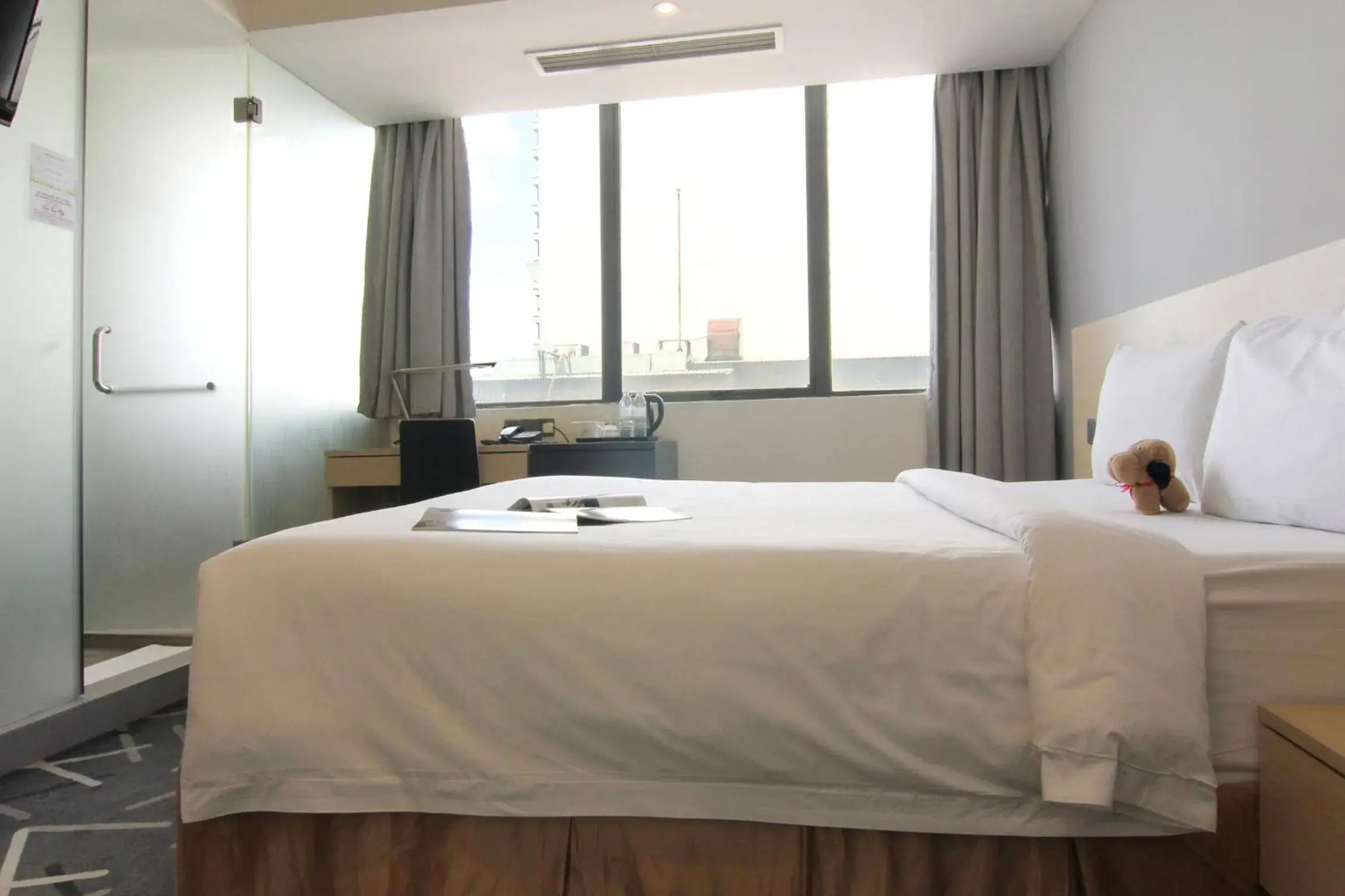 Bed in Pacific Express Hotel Central Market Kuala Lumpur