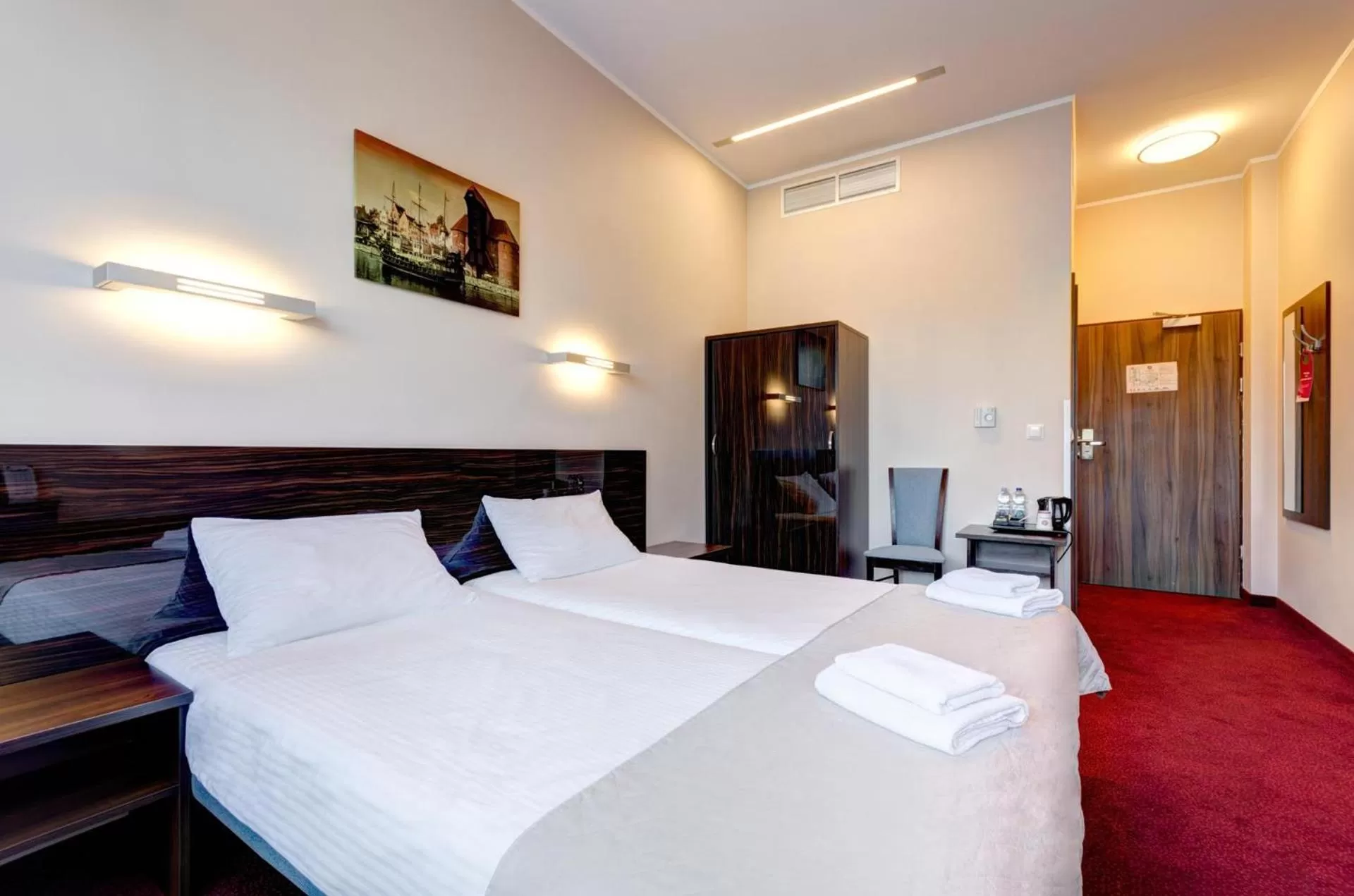 Bed in Focus Hotel Gdańsk