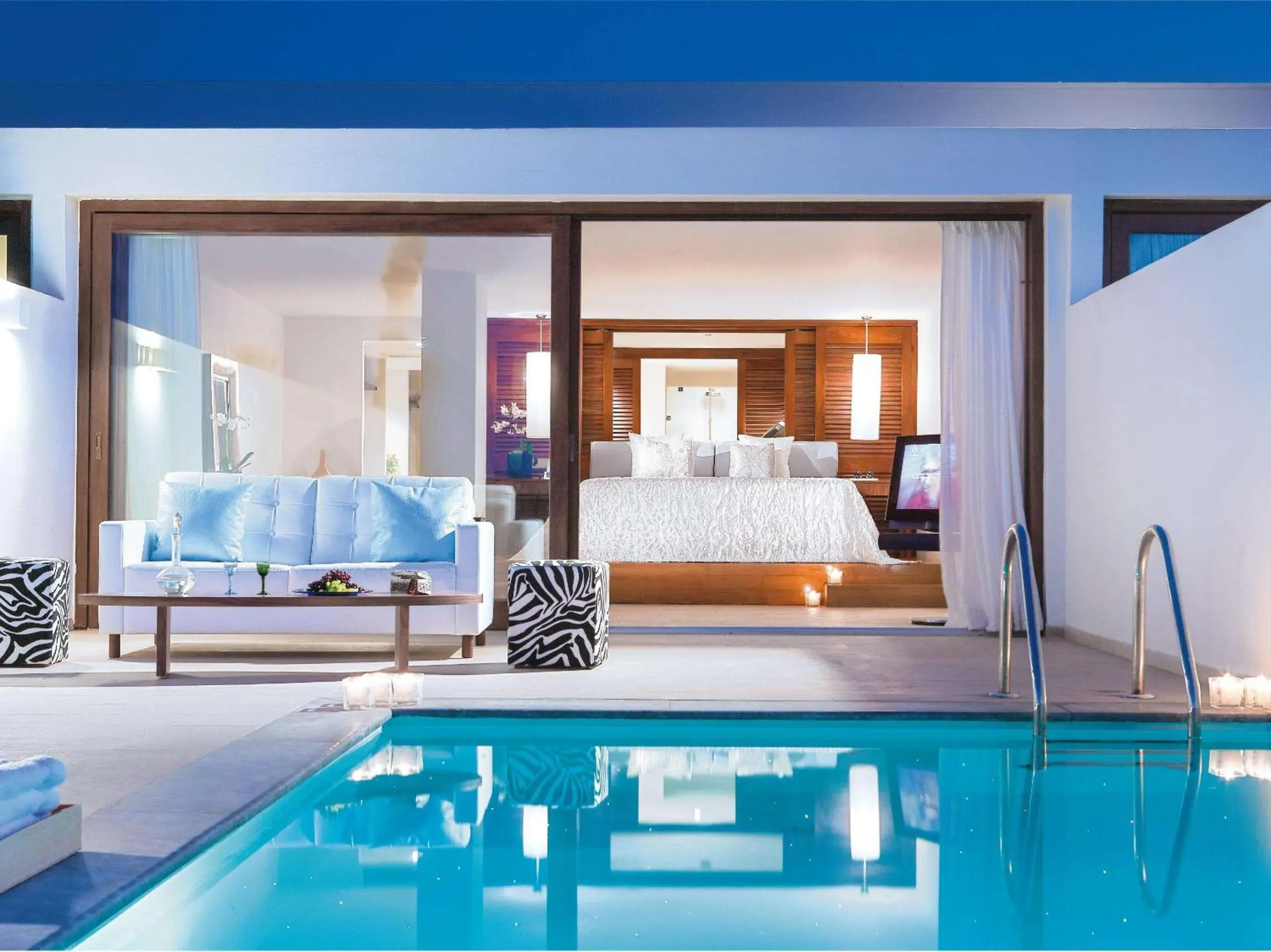 Bedroom, Swimming Pool in Amirandes Grecotel Boutique Resort
