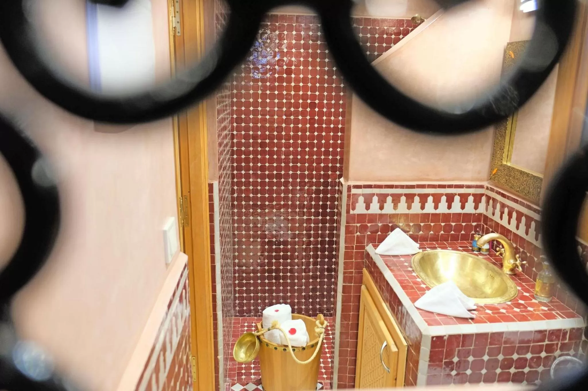 Bathroom in Riad ZANOUBA