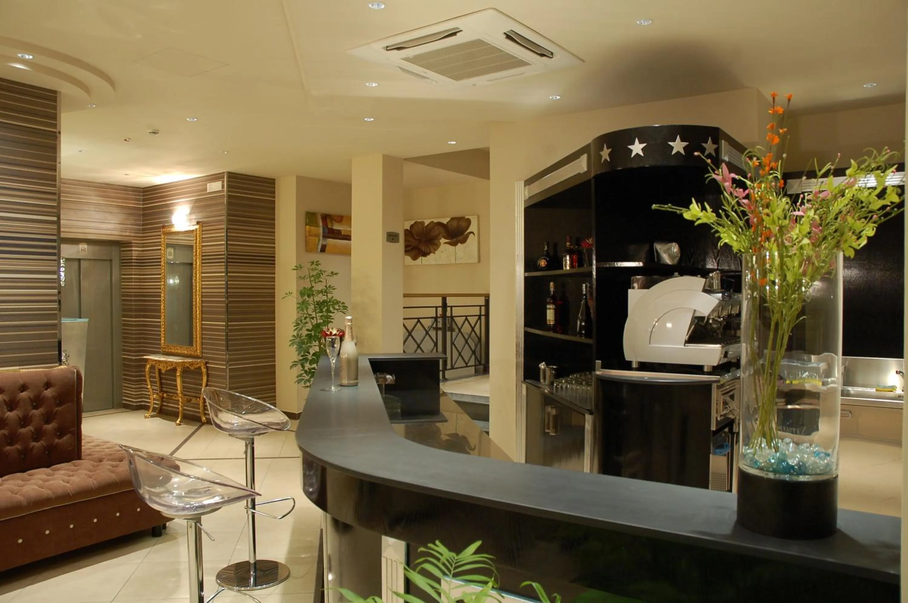 Lobby or reception in Hotel Milazzo