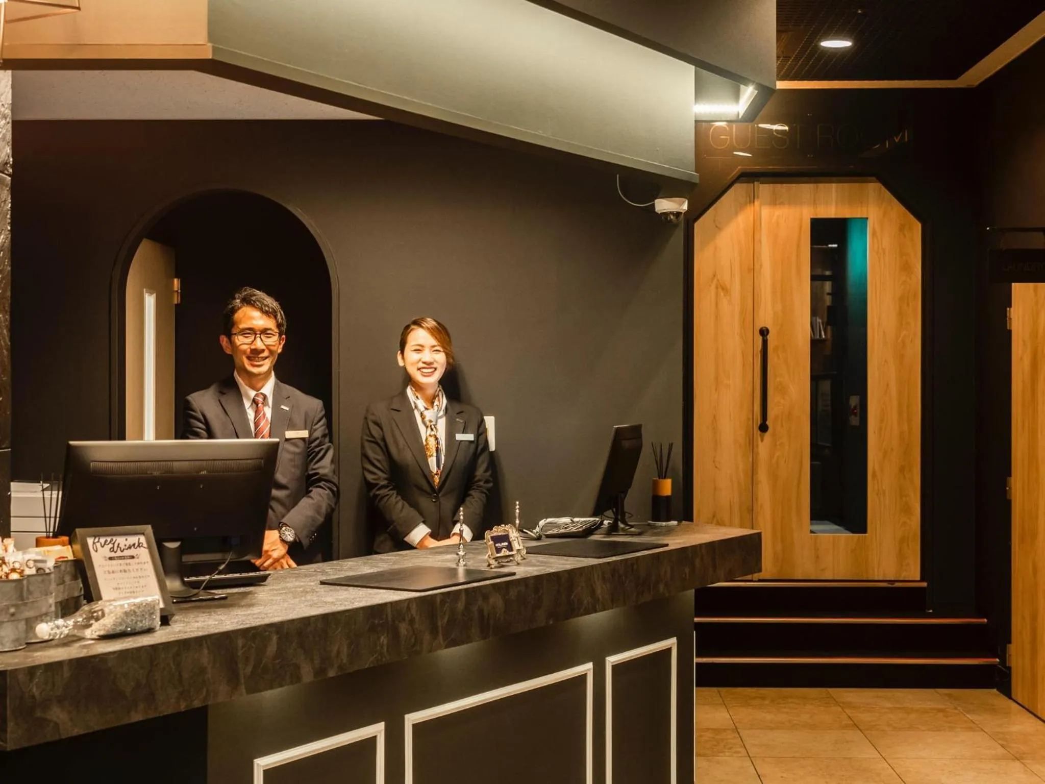 Staff in Hotel Areaone Kitaibaraki