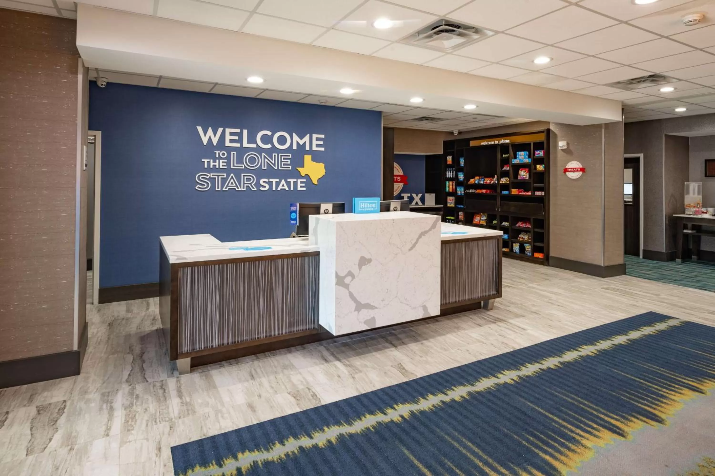 Lobby or reception in Hampton Inn & Suites Dallas/Plano Central