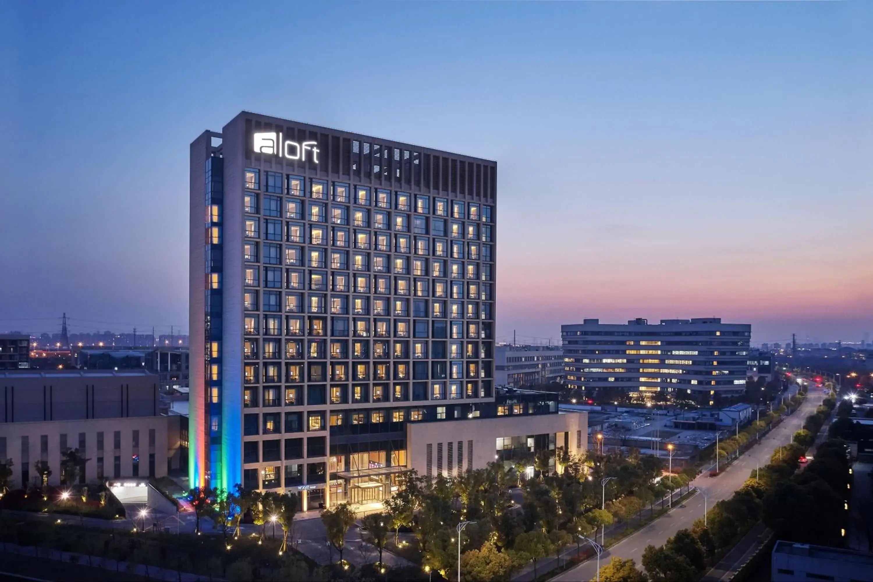 Property building in Aloft Shanghai Zhangjiang Haike