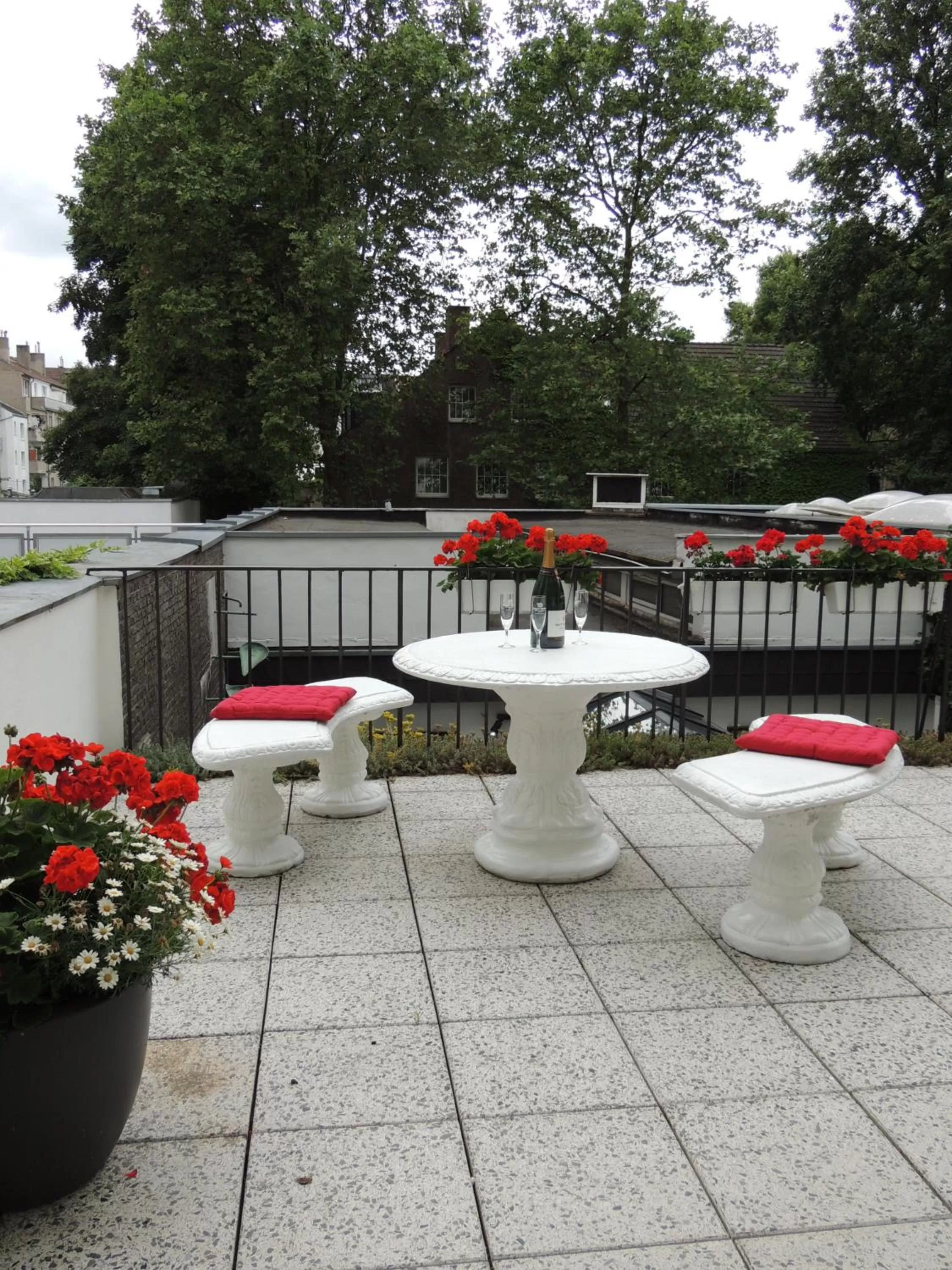 Balcony/Terrace in Hotel Prinz Anton