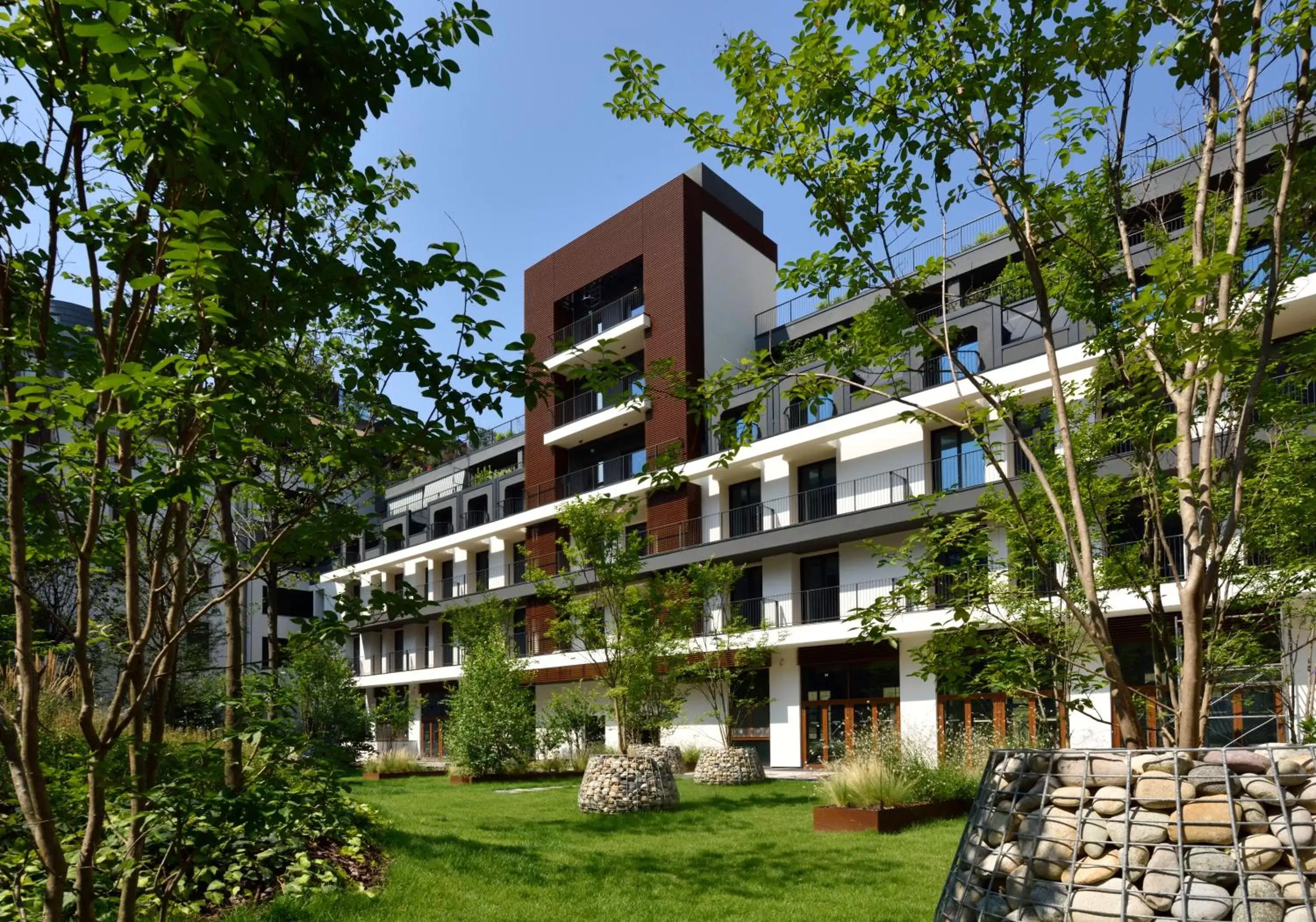 Garden view, Property Building in Milano Verticale | UNA Esperienze