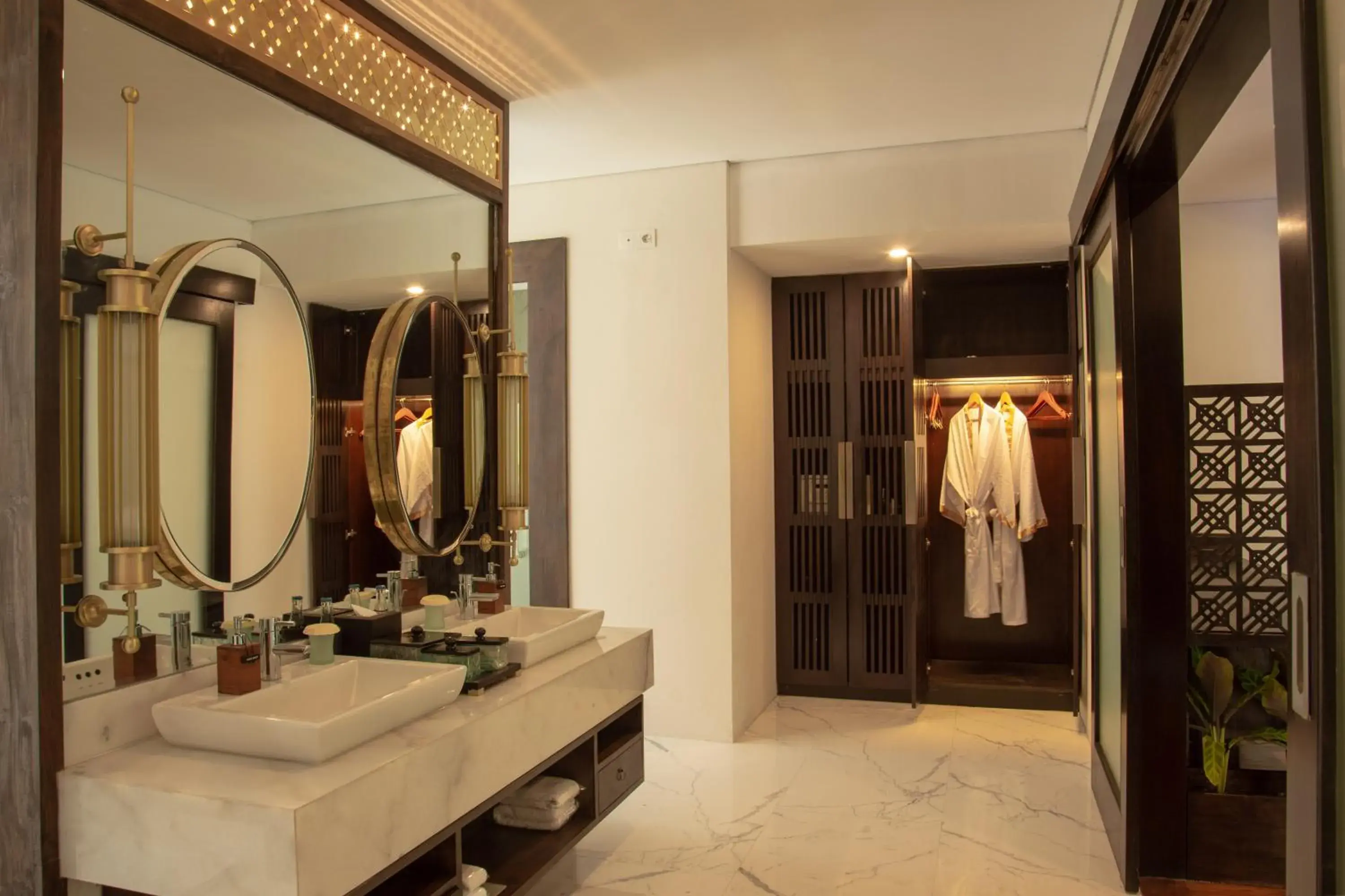 Bathroom in The Samaya Ubud Bathroom in The Samaya Ubud