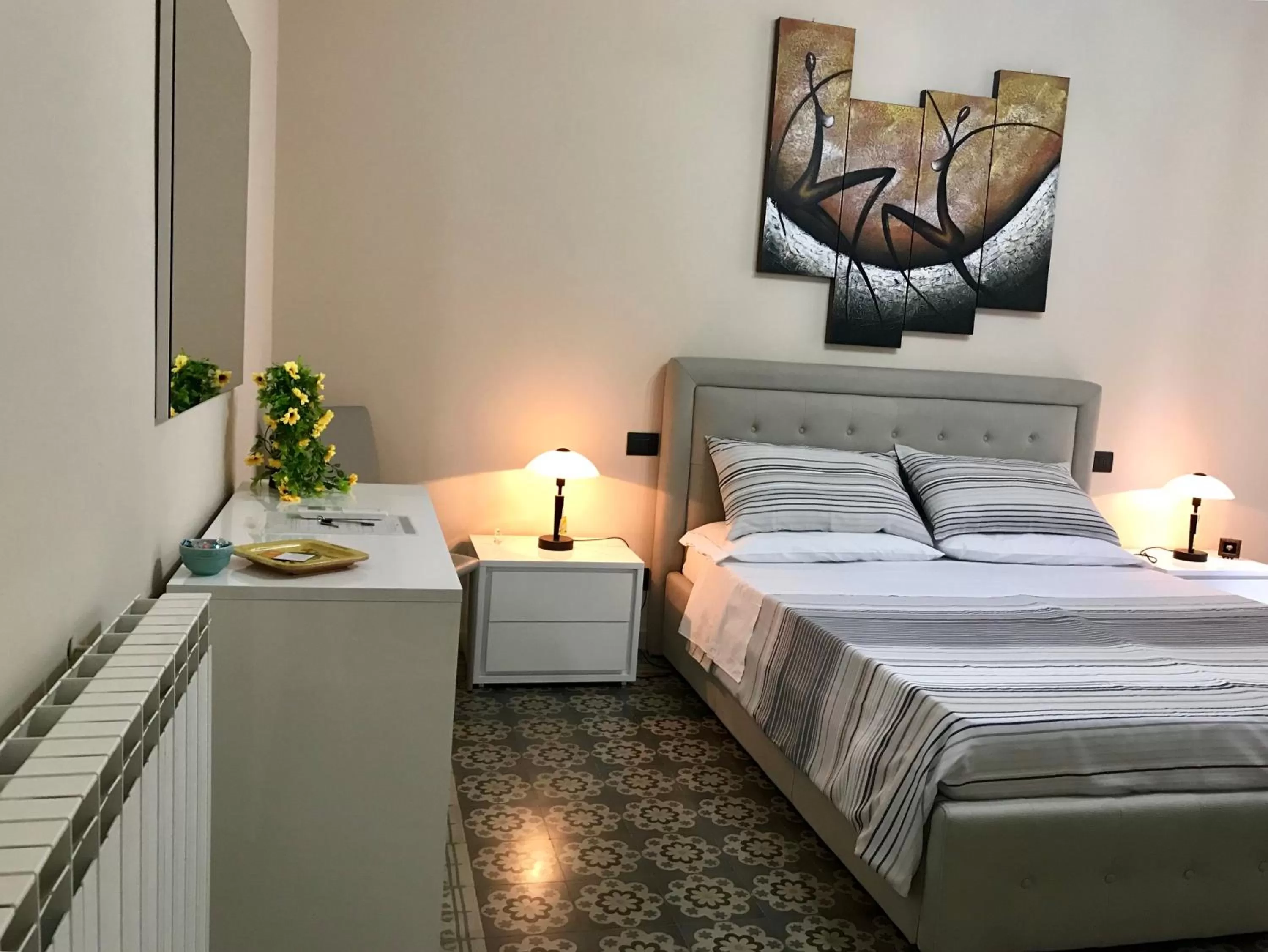 Bed in B&B Villa Roma