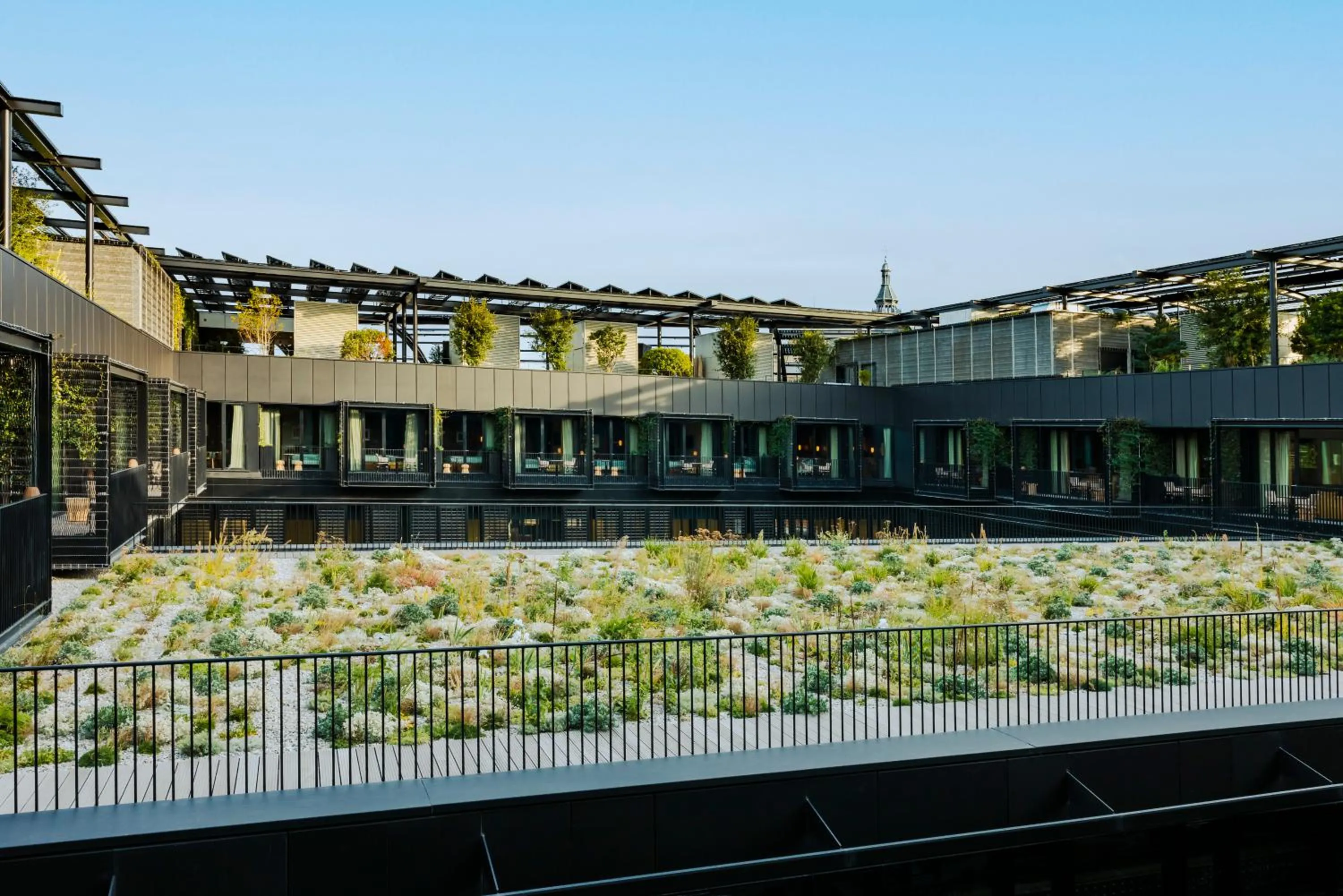 Garden in Hôtel Madame Rêve
