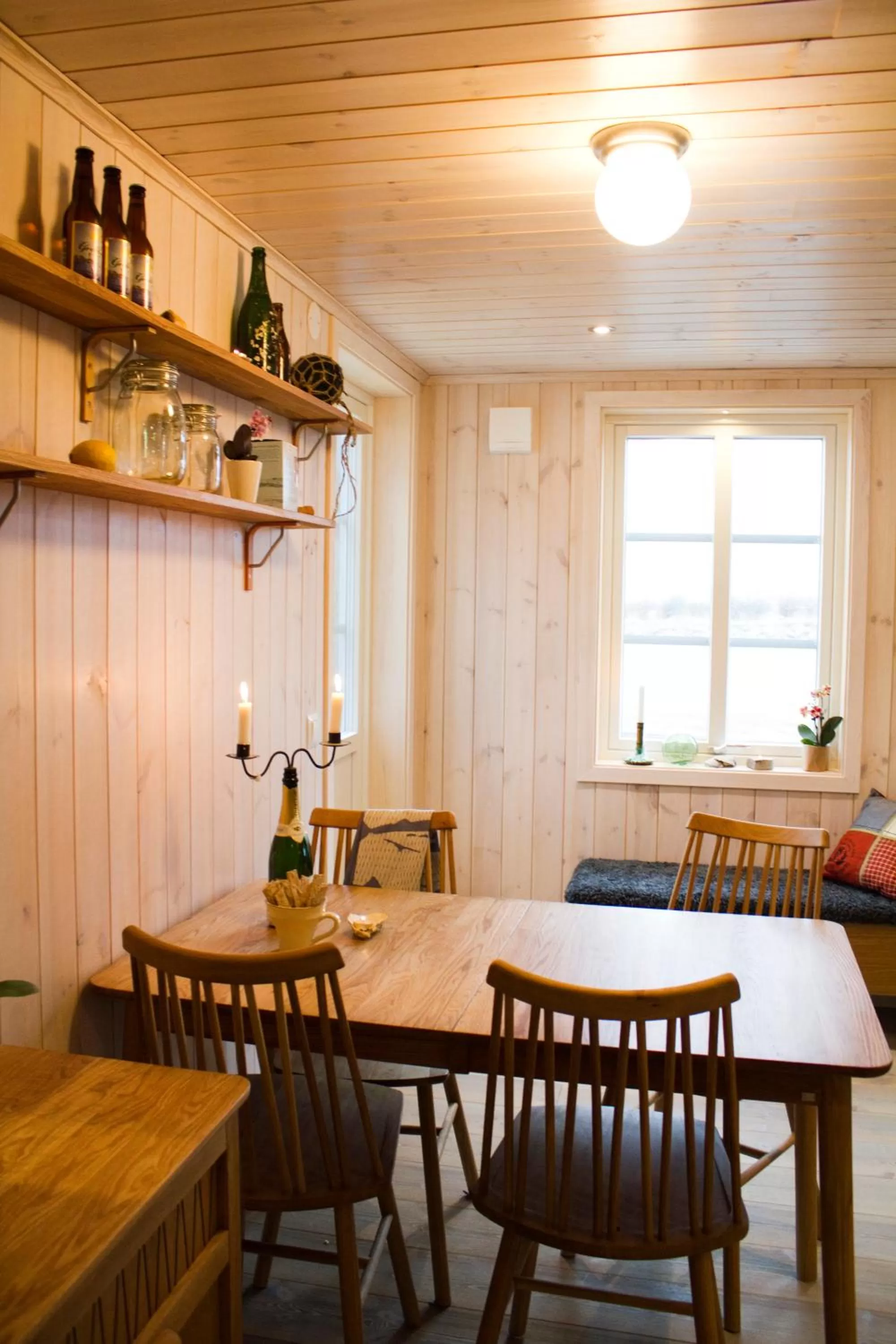 Decorative detail in Everts Sjöbods Bed & Breakfast