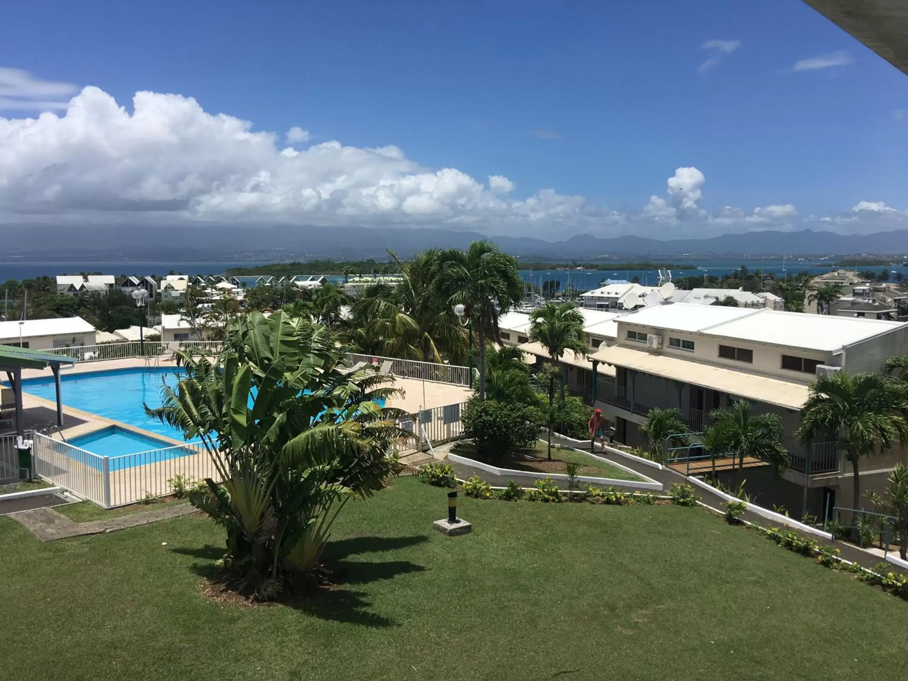 Pool View in Hotel Village Soleil