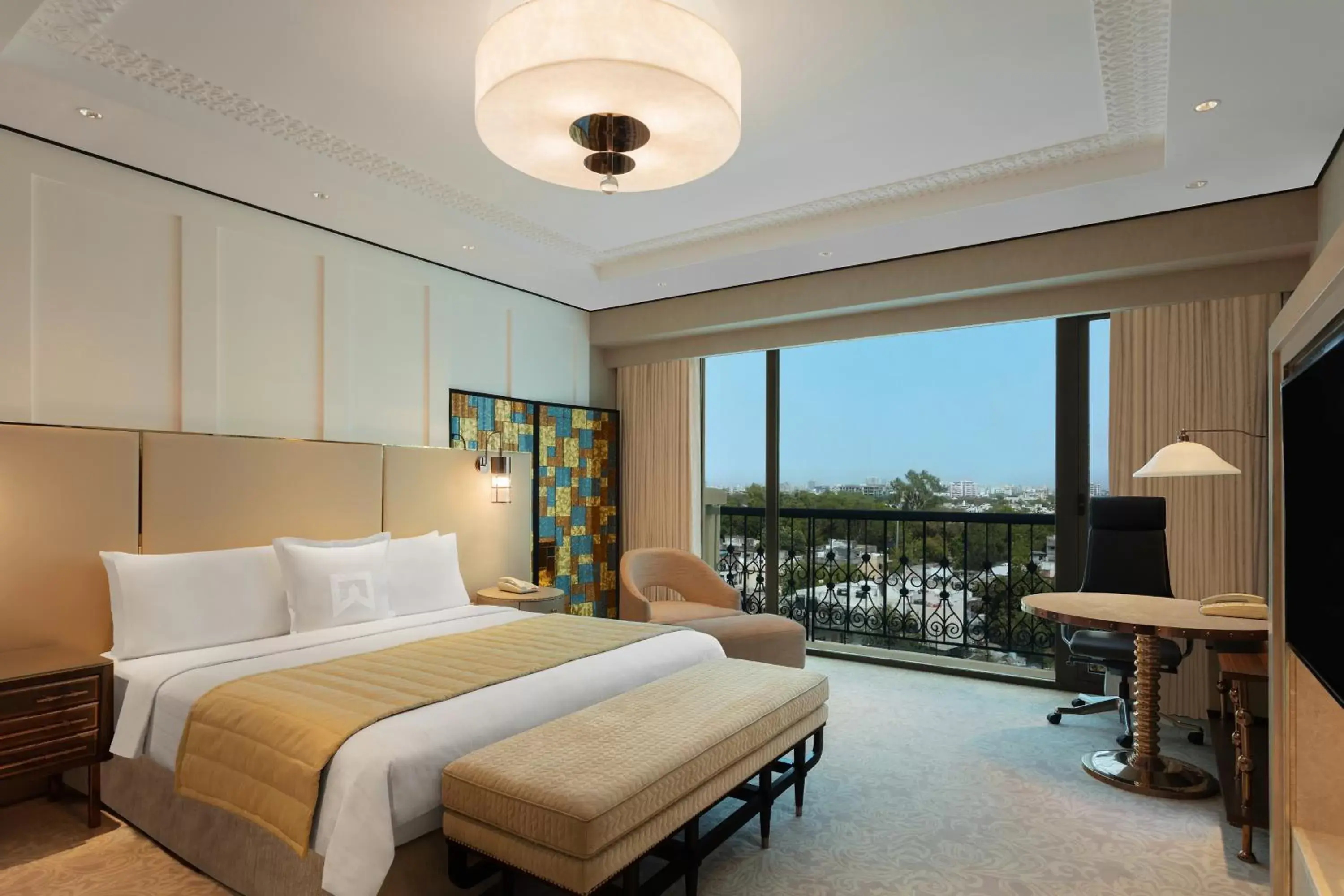 Bedroom in ITC Narmada, a Luxury Collection Hotel, Ahmedabad