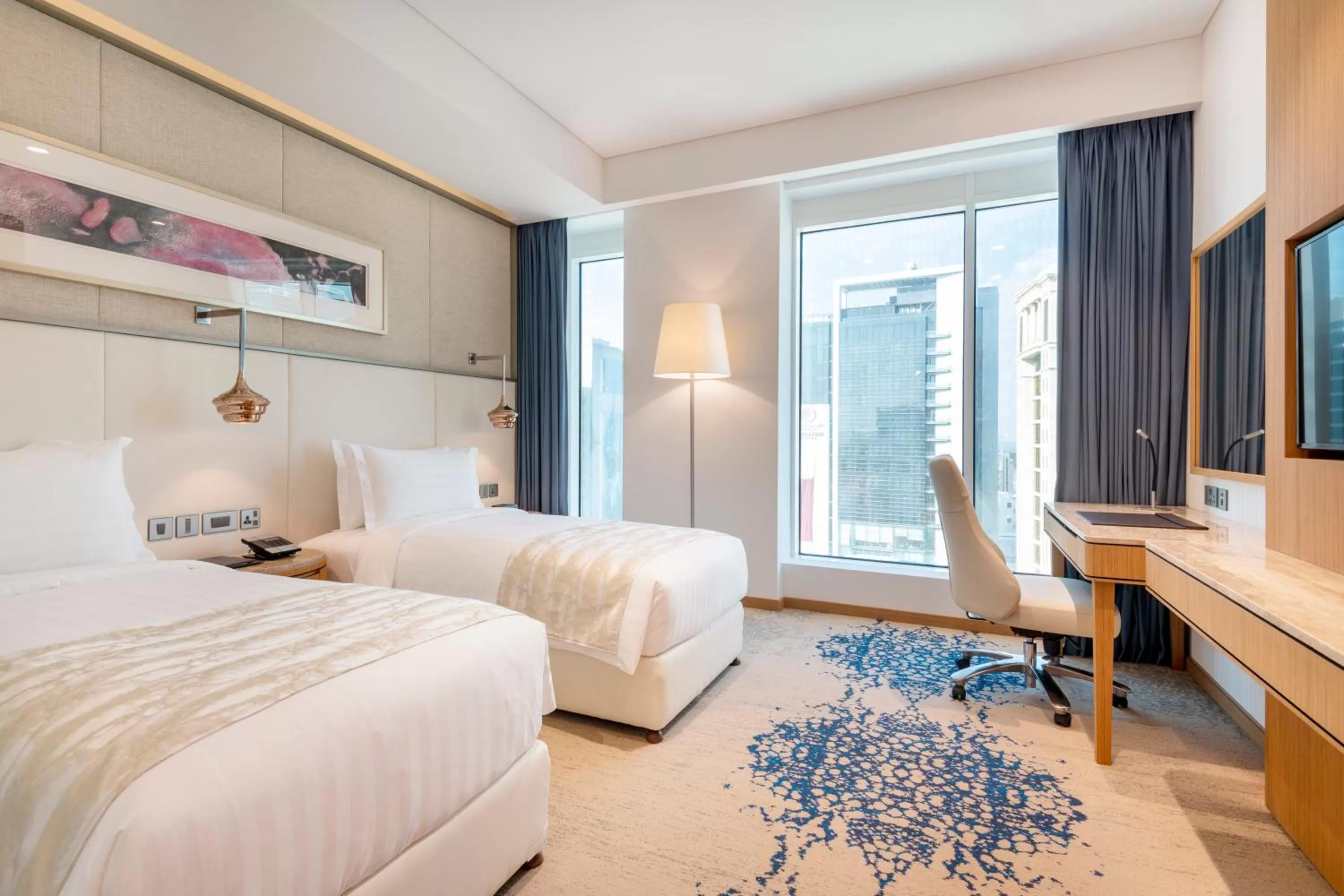 Photo of the whole room, Bed in Jouri a Murwab hotel Doha