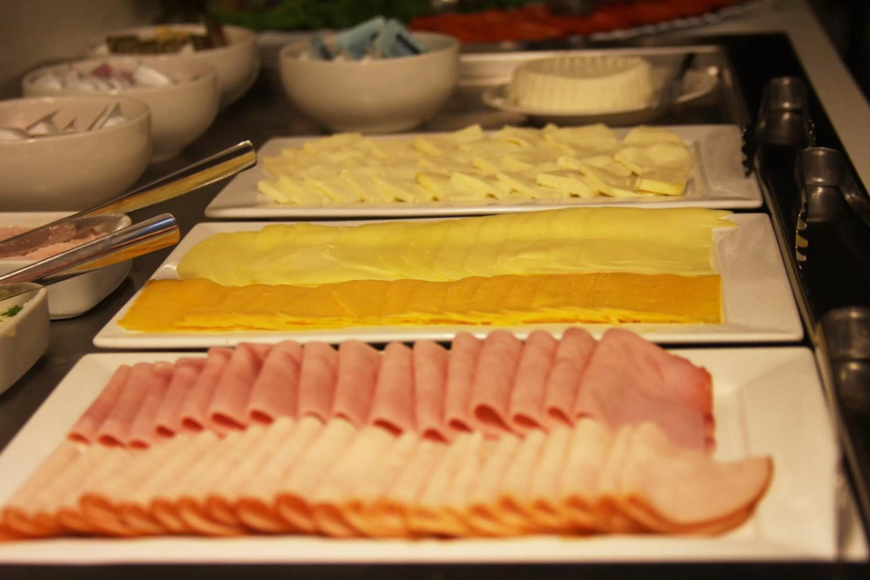 Buffet breakfast in Malibu Plaza Hotel