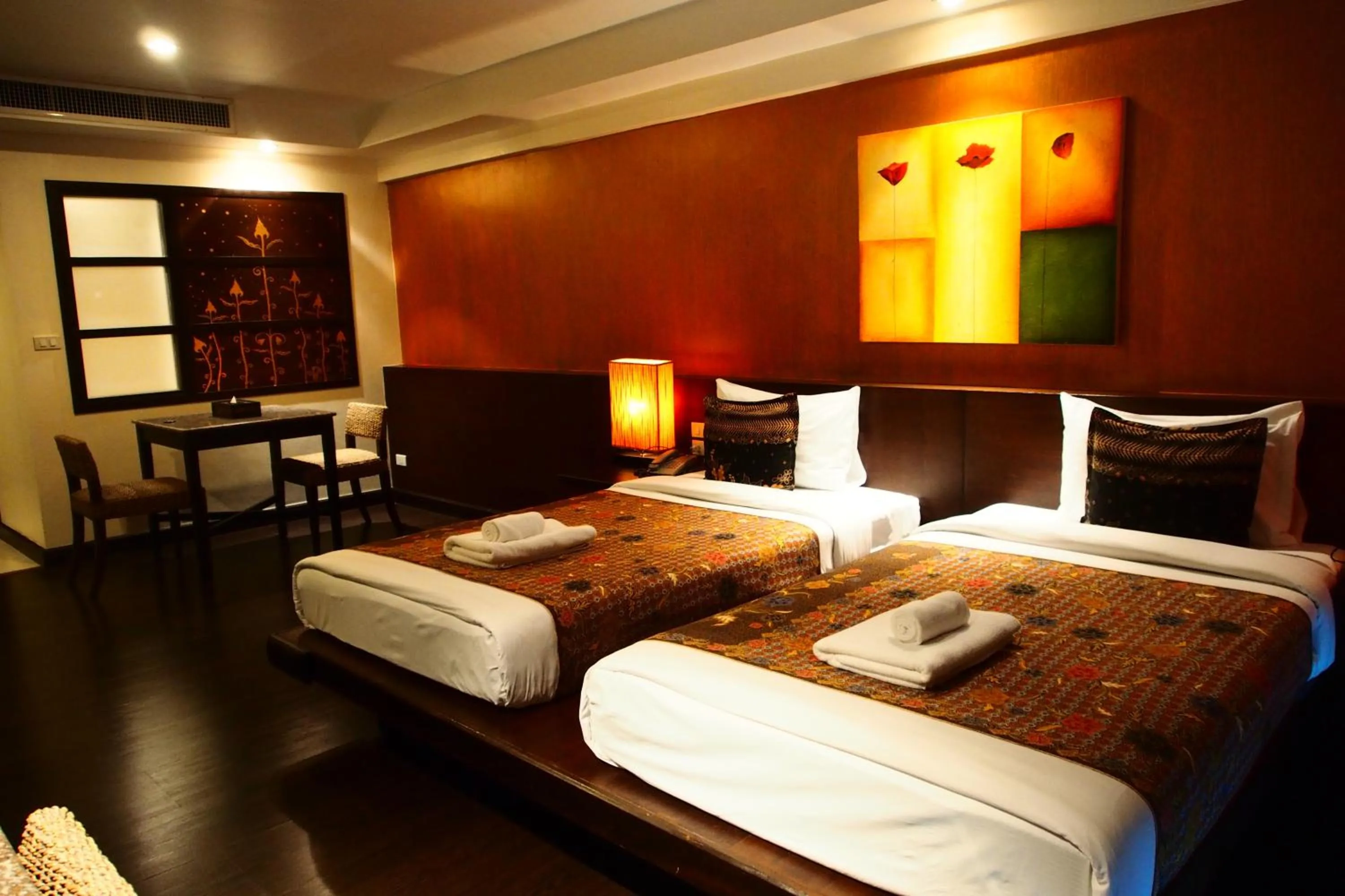 Bed in Baan Suwantawe