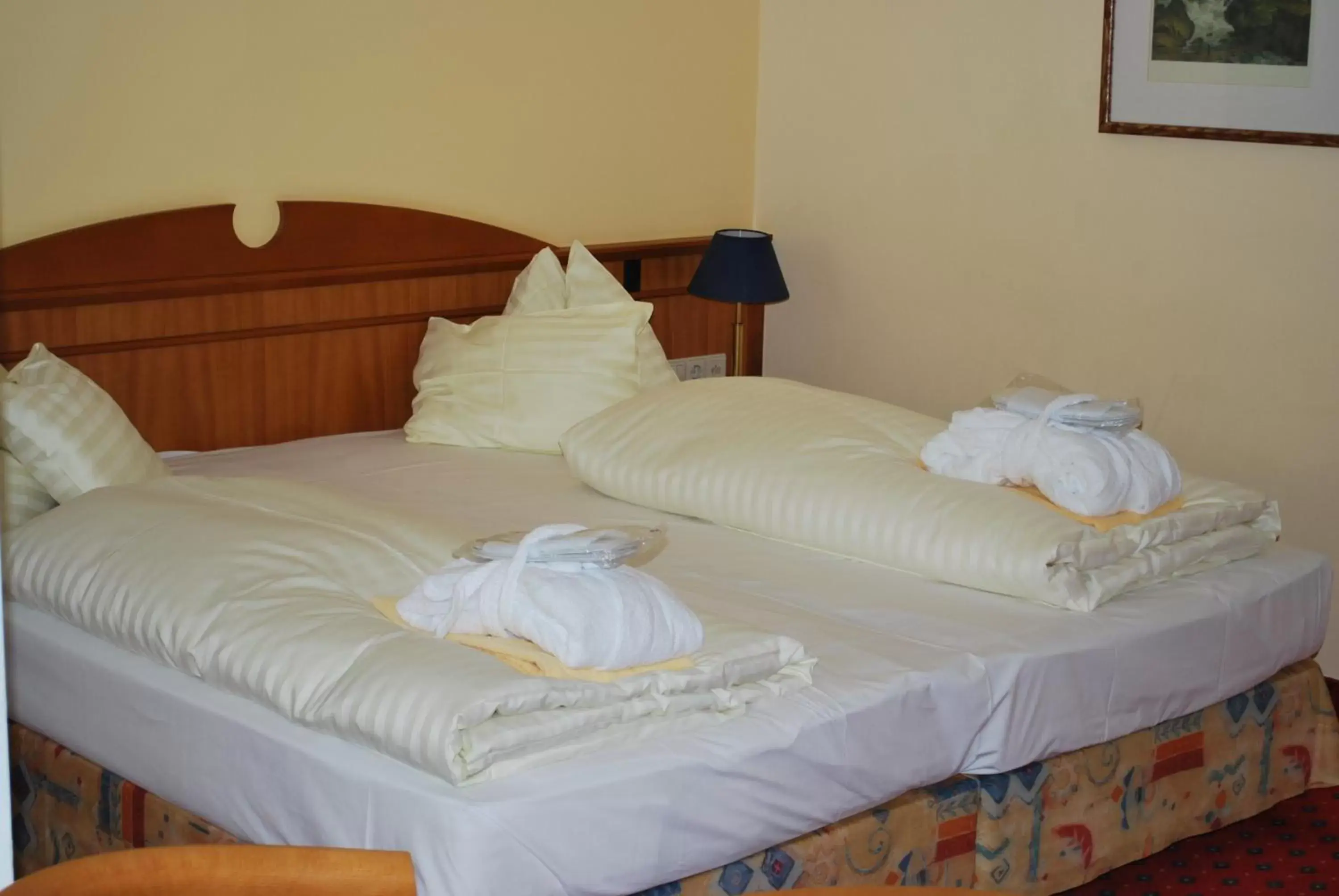 Bed in Thermal Resort Hotel Elisabethpark