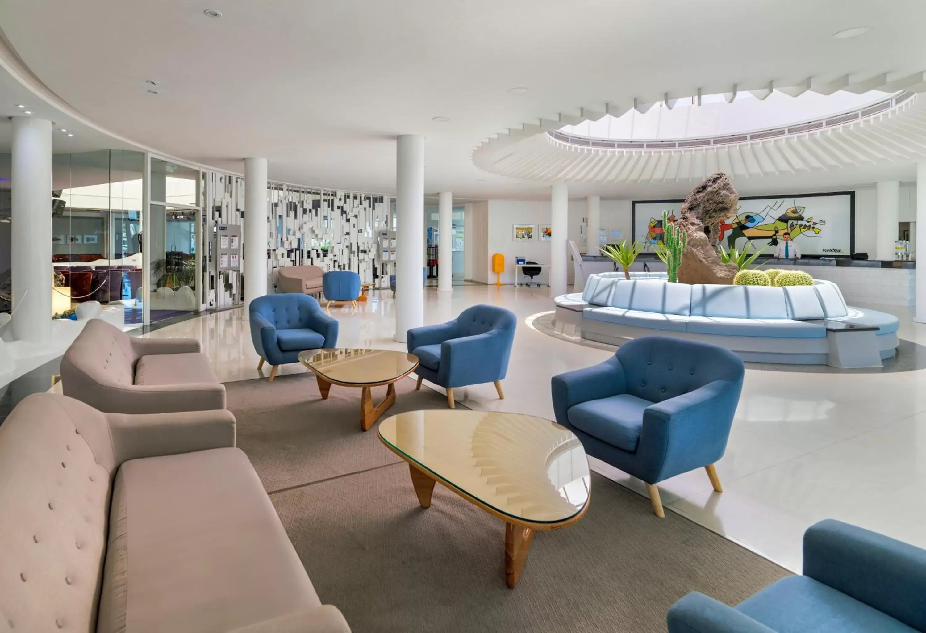 Lobby or reception in H10 Suites Lanzarote Gardens Lobby or reception in H10 Suites Lanzarote Gardens