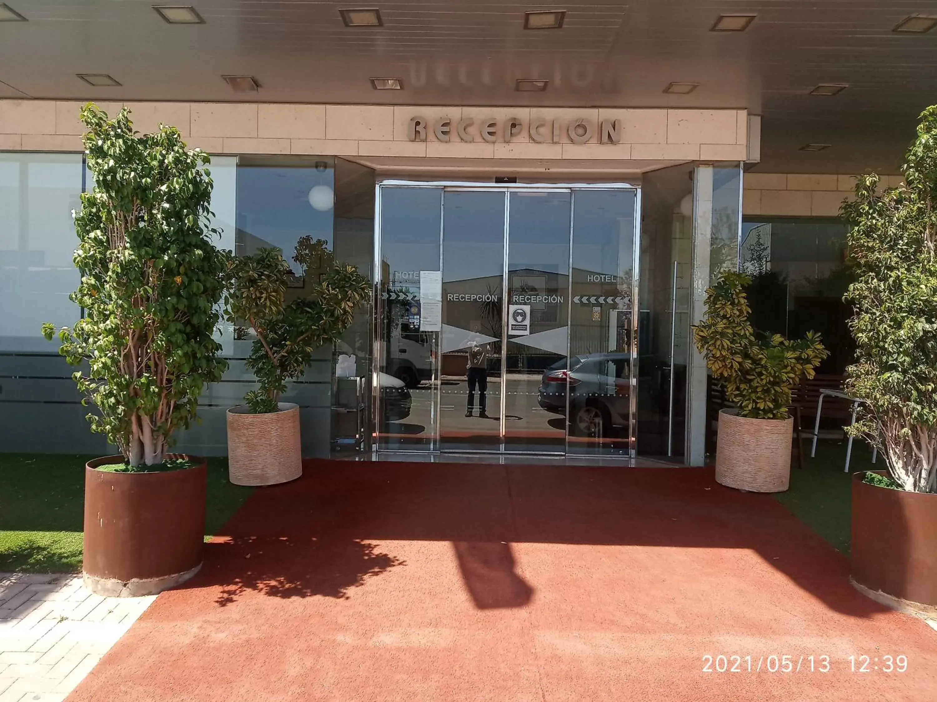 Facade/entrance in Olimpia Hoteles