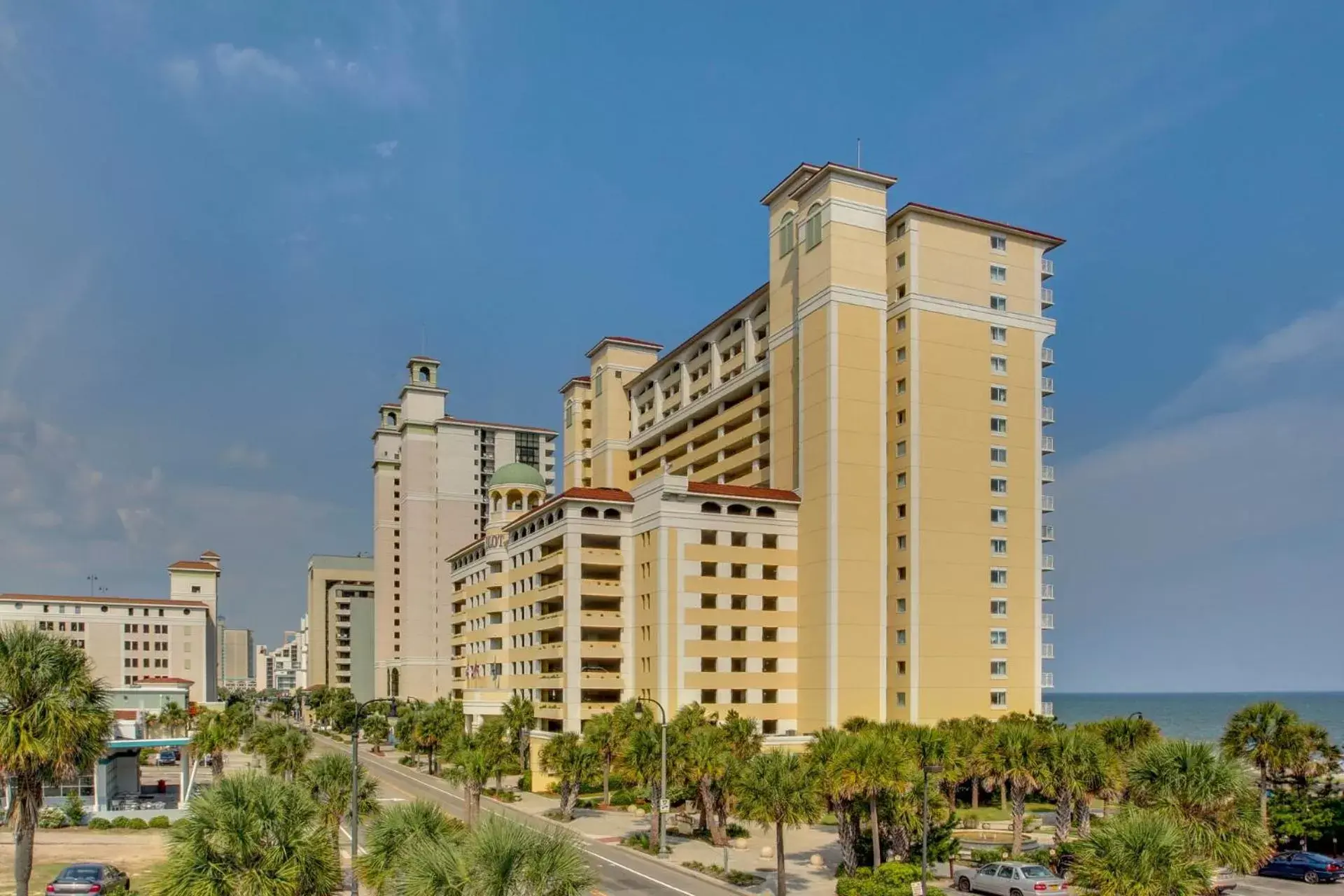 Property Building in Oceanfront Condo Camelot By the Sea