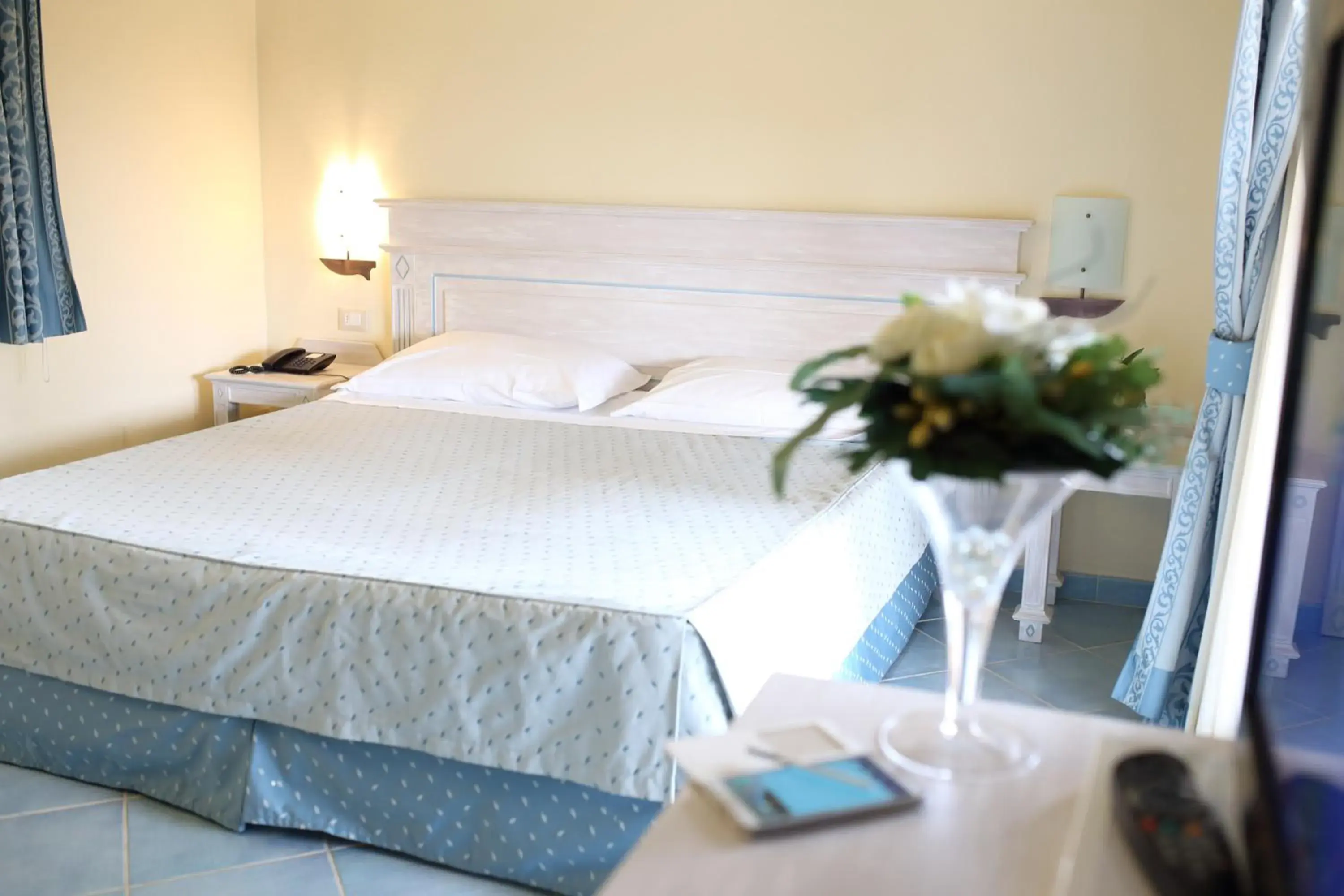 Bed in Hotel Speraesole