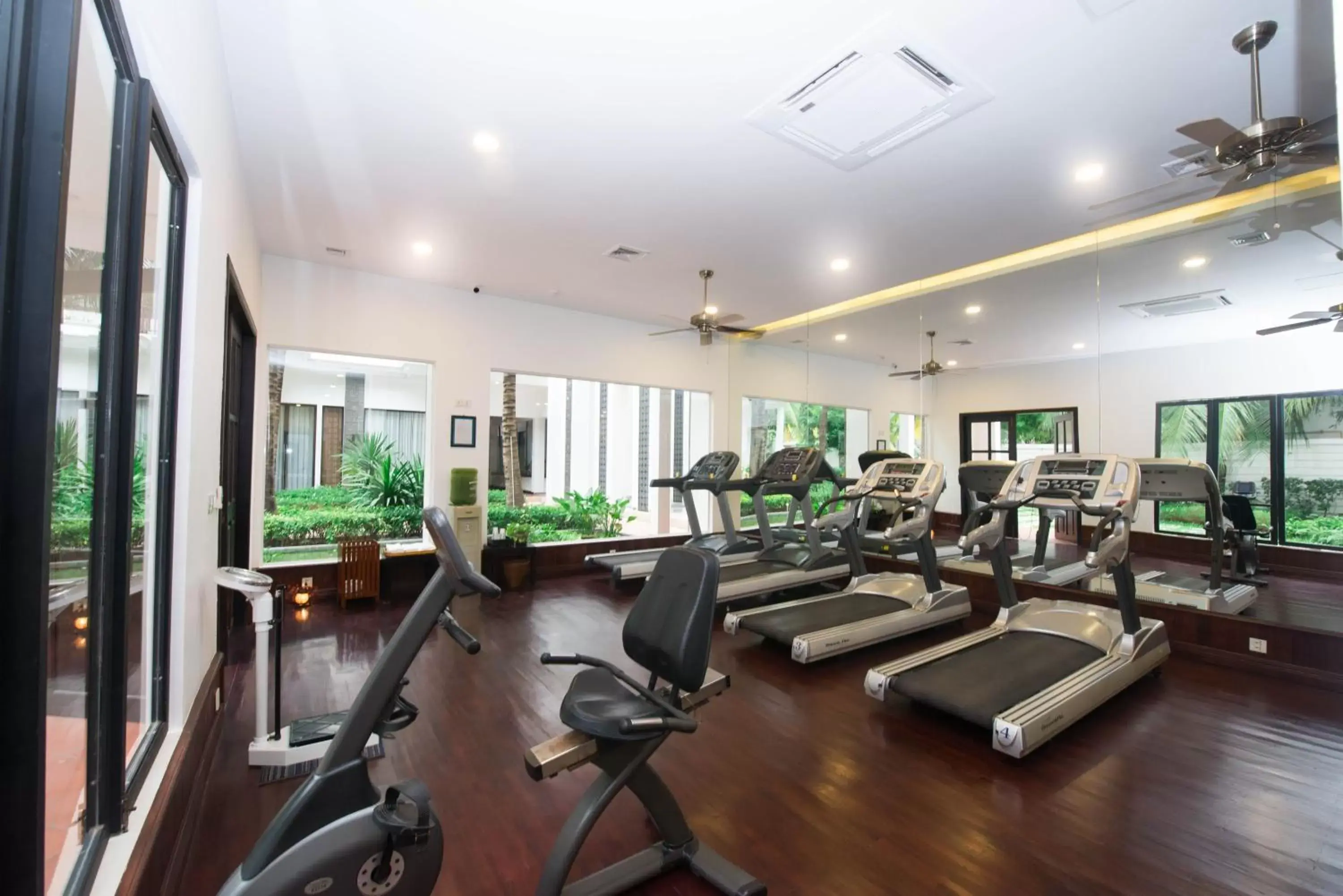 Fitness centre/facilities in Lotus Blanc Resort Fitness centre/facilities in Lotus Blanc Resort