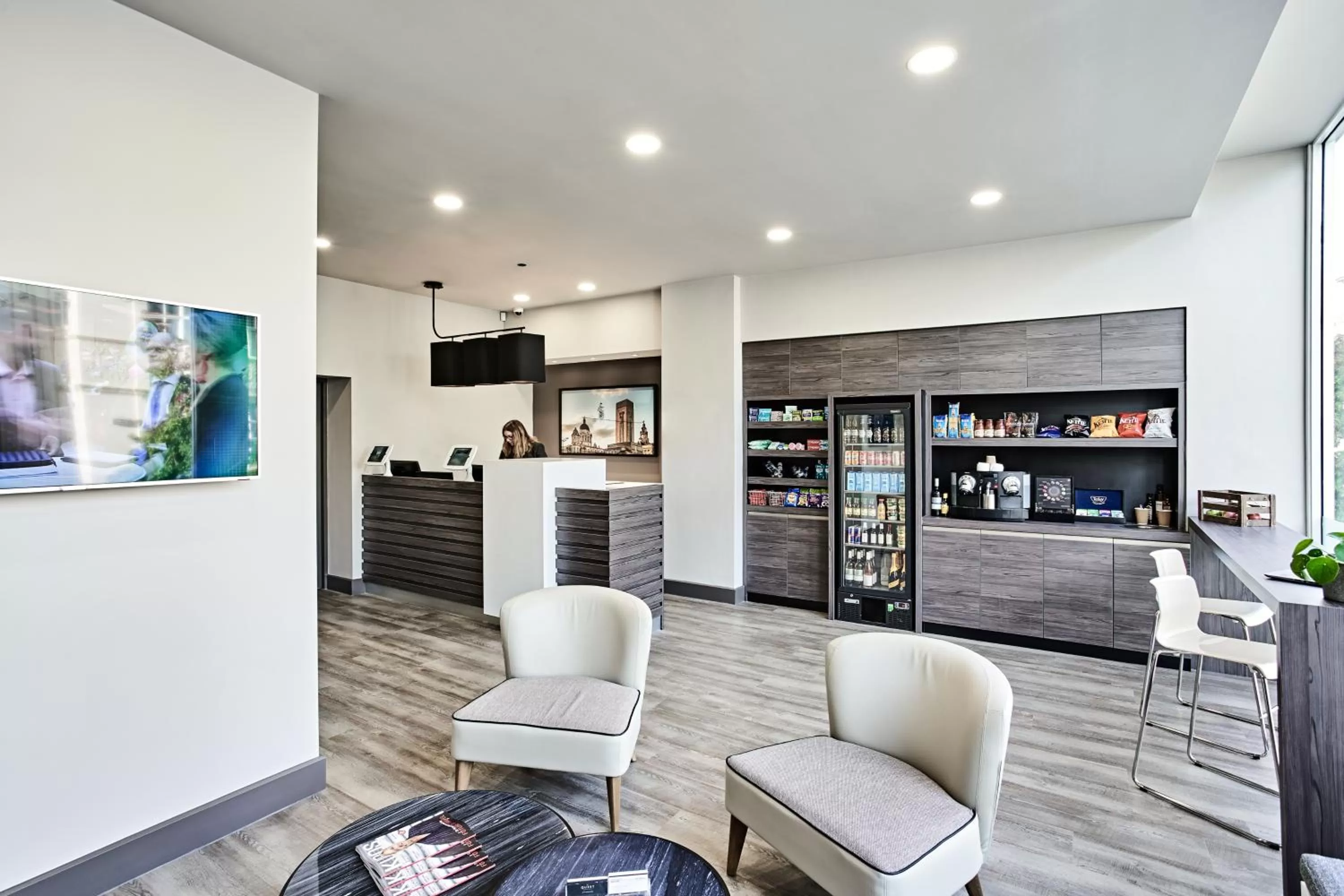 Lobby or reception in Citadines City Centre Liverpool
