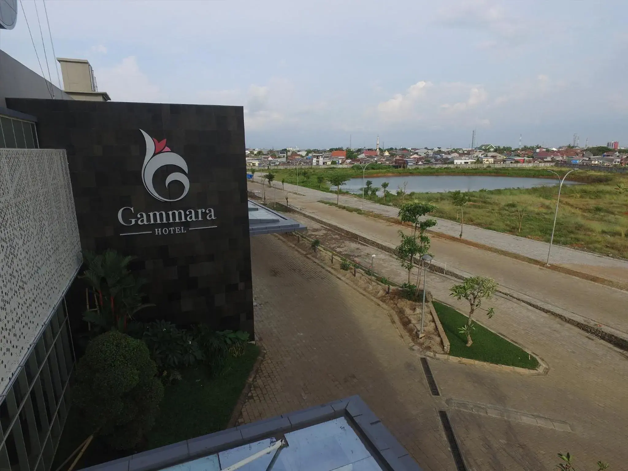 Bird's eye view in Gammara Hotel Makassar