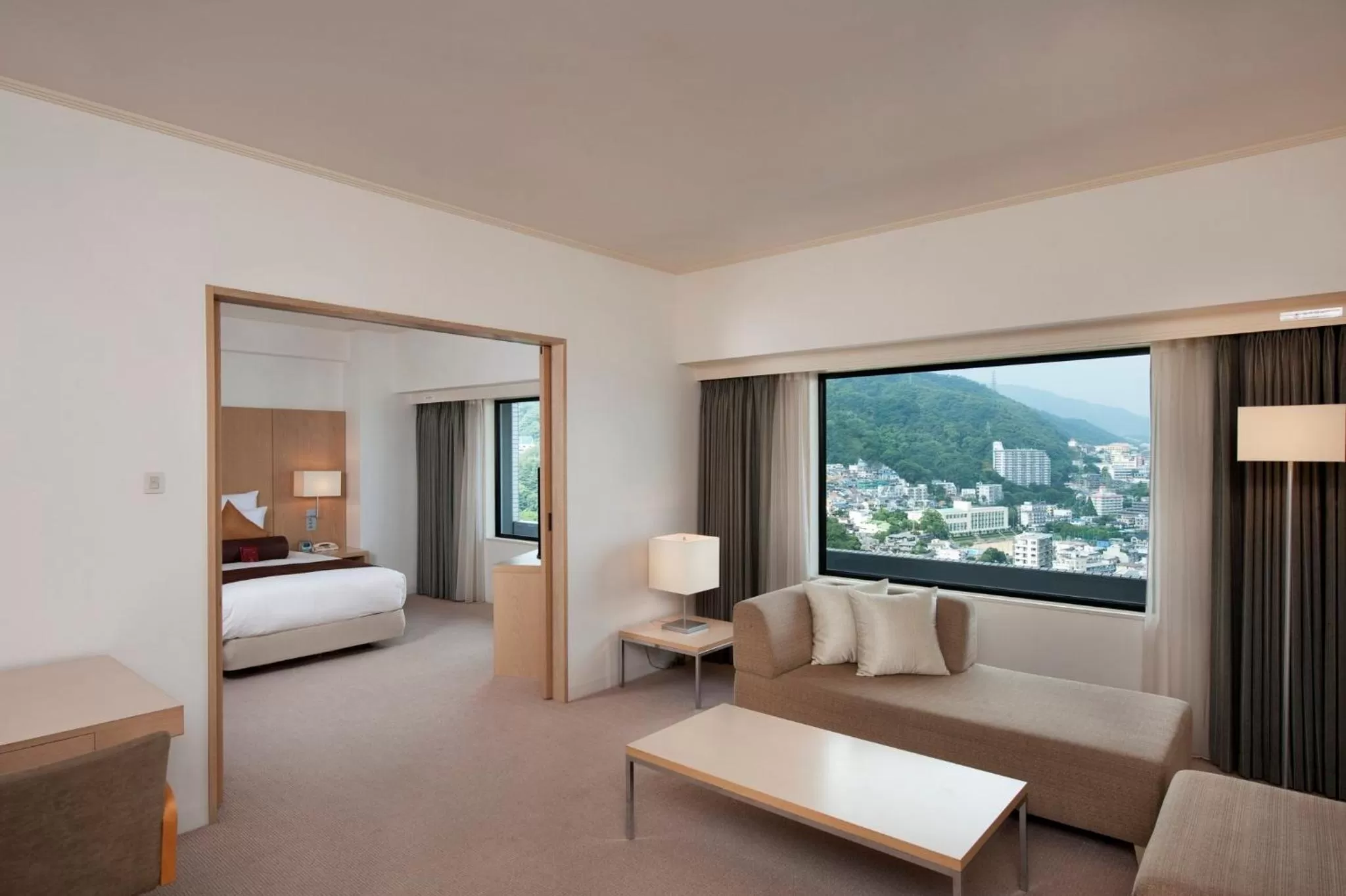 Photo of the whole room, Bed in ANA Crowne Plaza Kobe by IHG