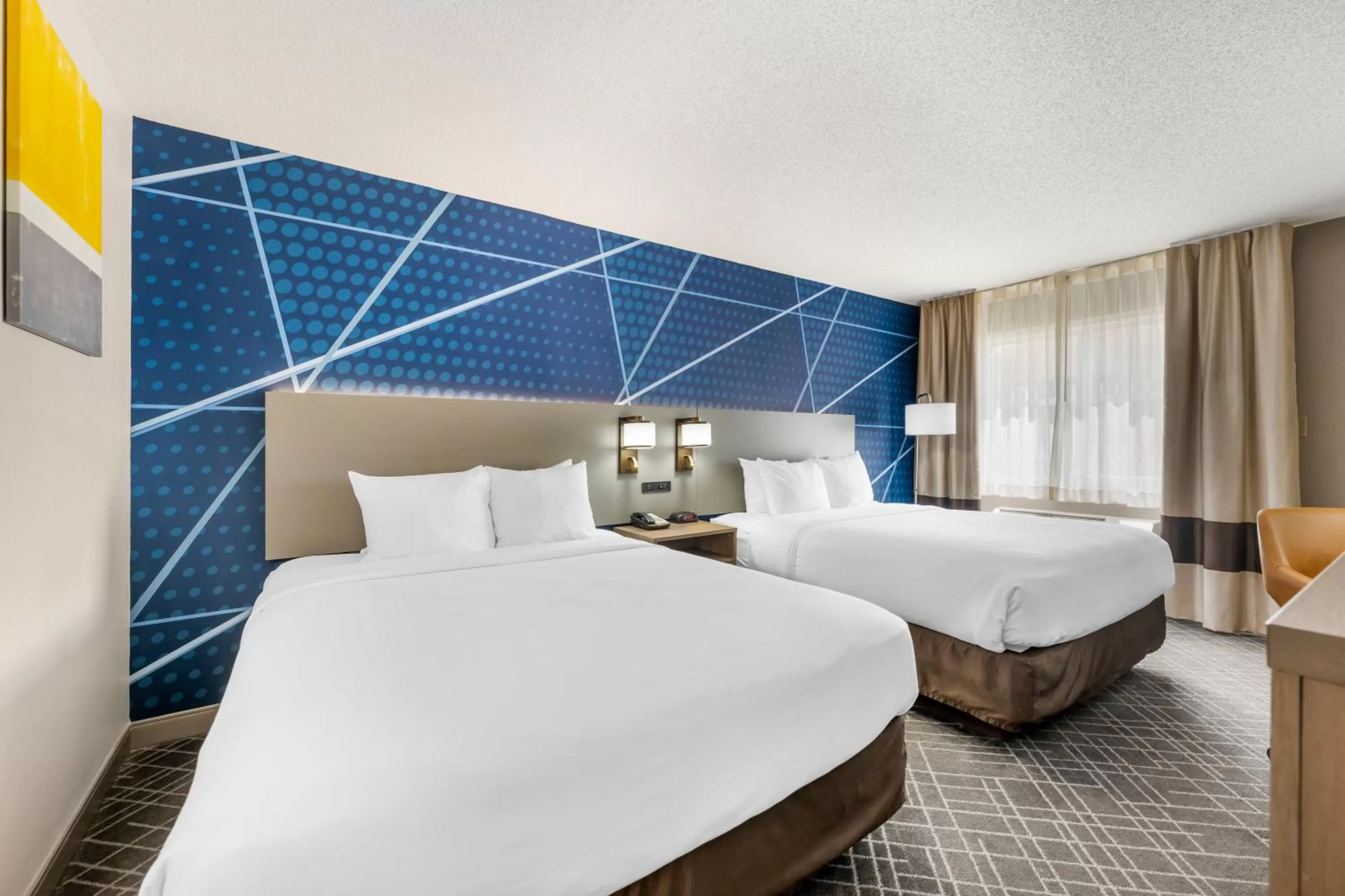 Bed in Comfort Inn Hastings