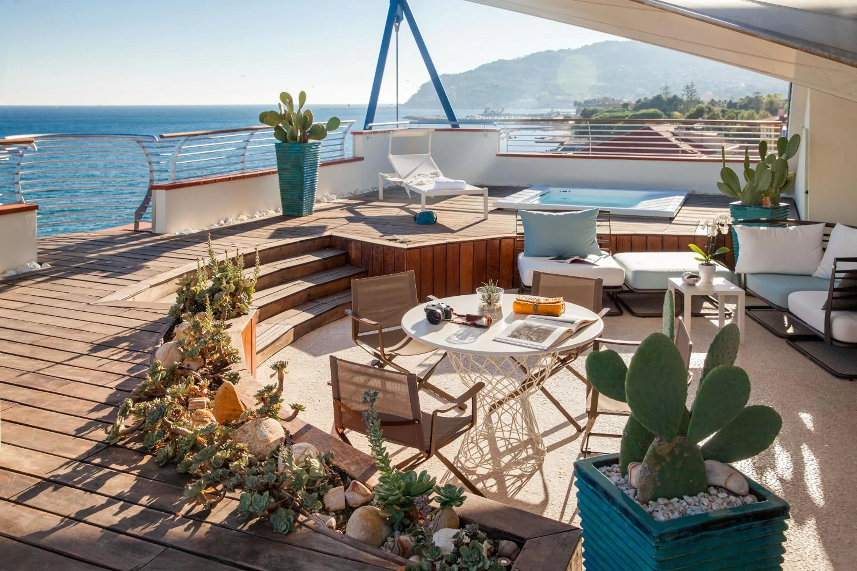 Presidential Suite with Terrace and Sea View in Grand Hotel Diana Majestic