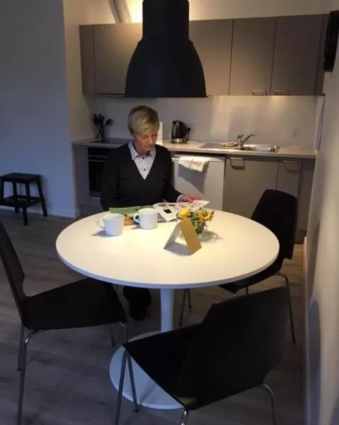 Dining area in Hotel Residens Møen