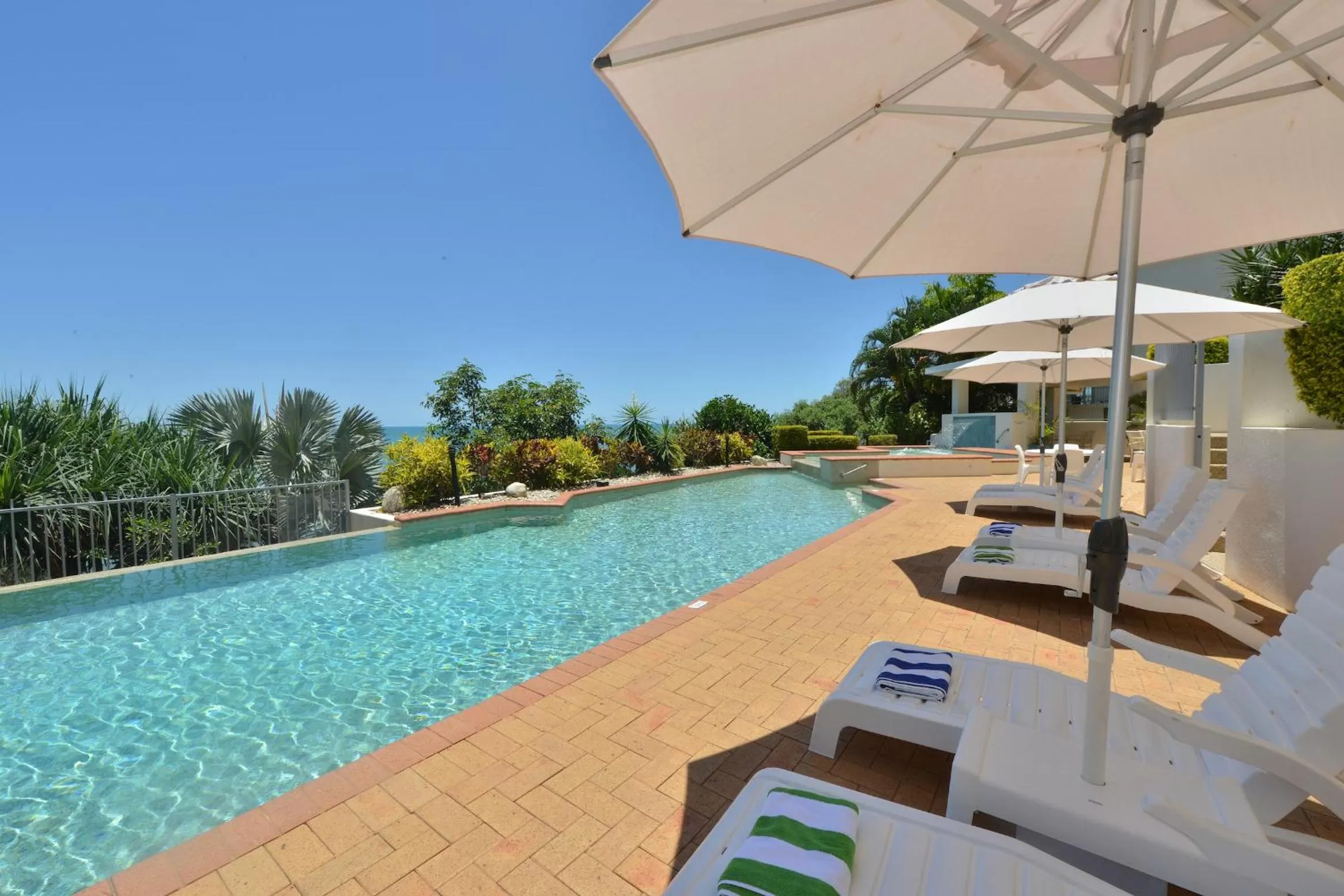 Swimming pool in Bellevue At Trinity Beach