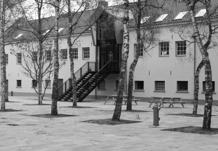 Property building, Winter in Hotel Oostereiland