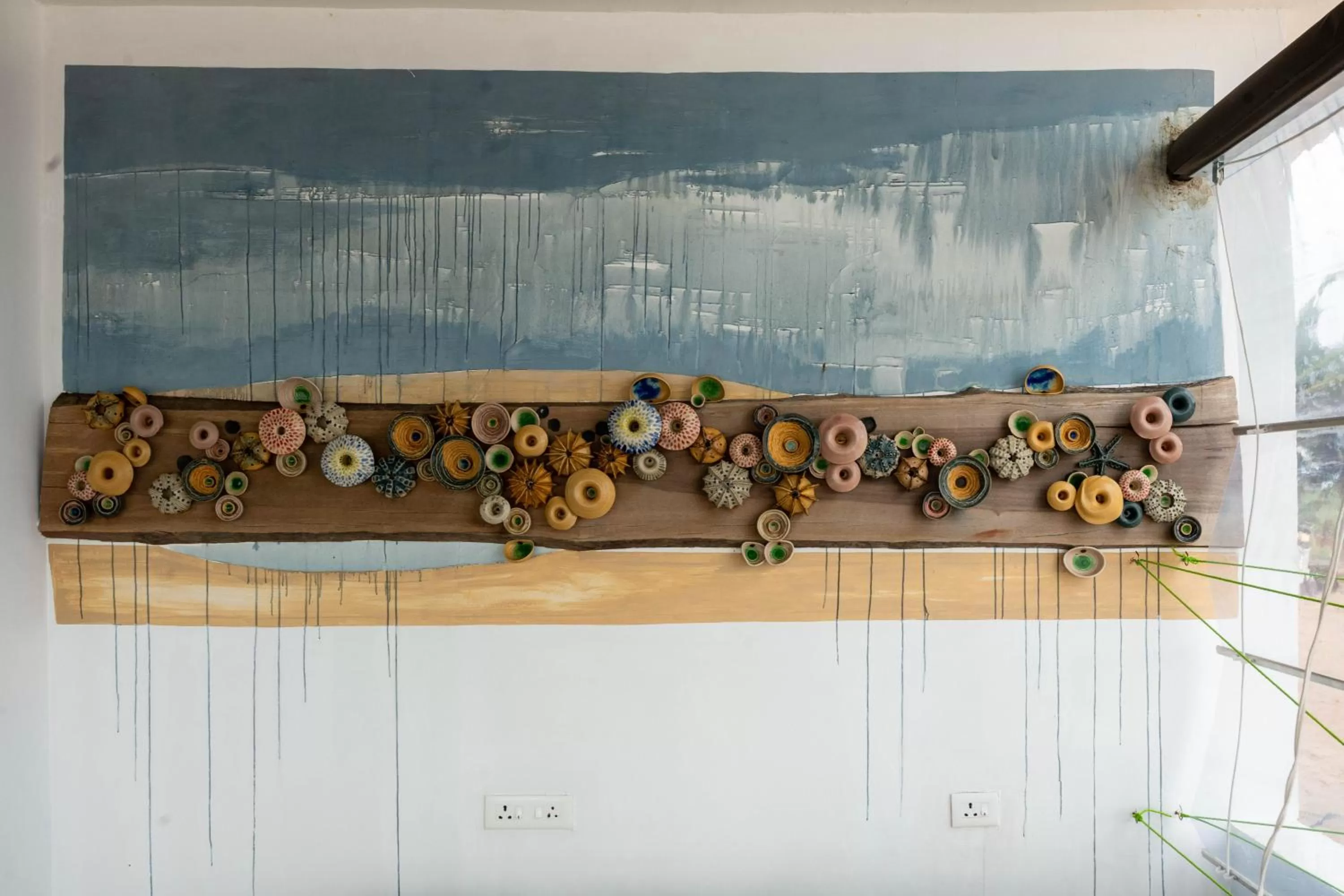 Decorative detail in C Roque Beach Resort