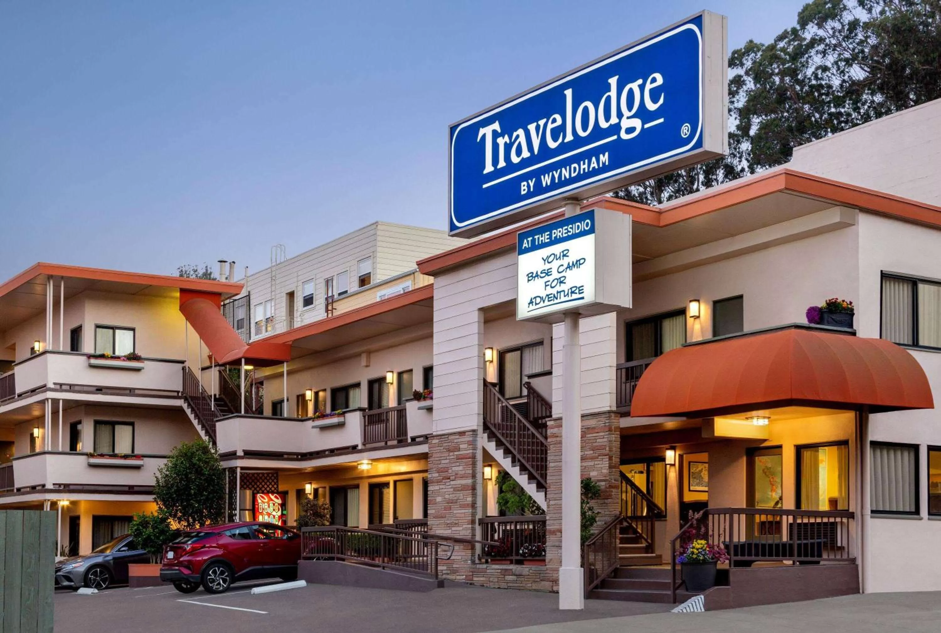 Property building in Travelodge by Wyndham Presidio San Francisco