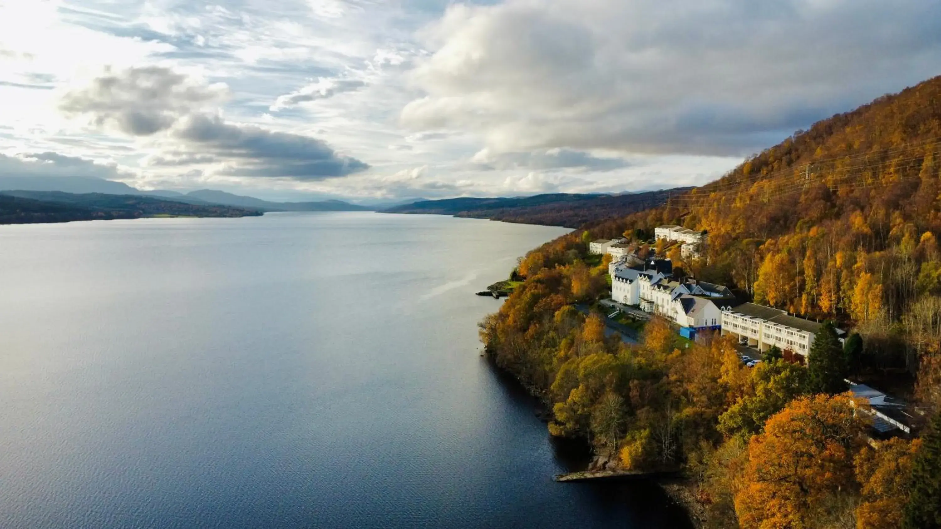 Natural landscape, Bird's-eye View in Loch Rannoch Highland Club