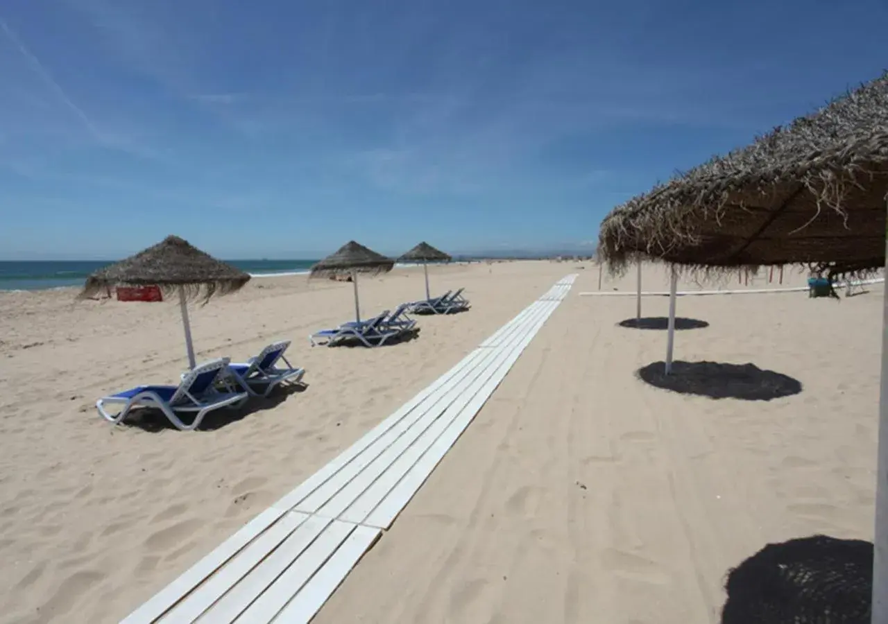 Nearby landmark, Beach in INATEL Caparica