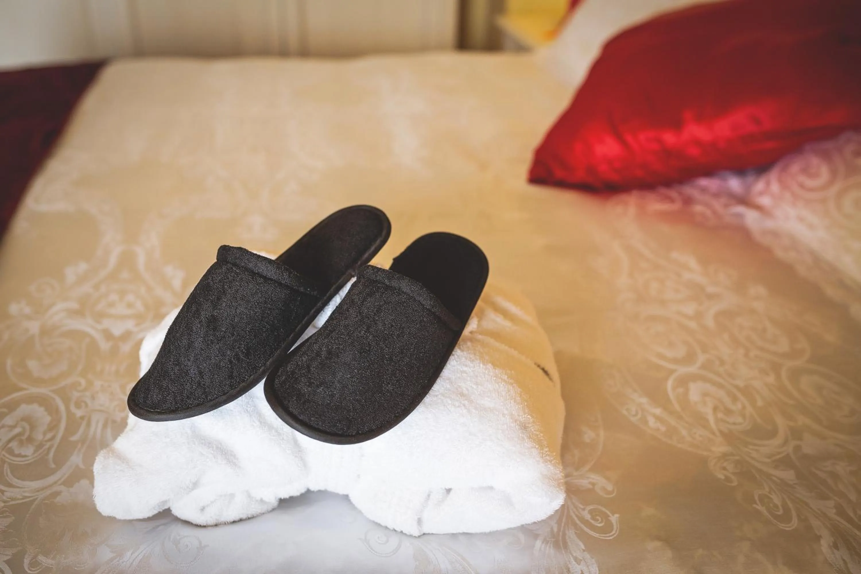 Bedroom, Bed in Hotel Posta