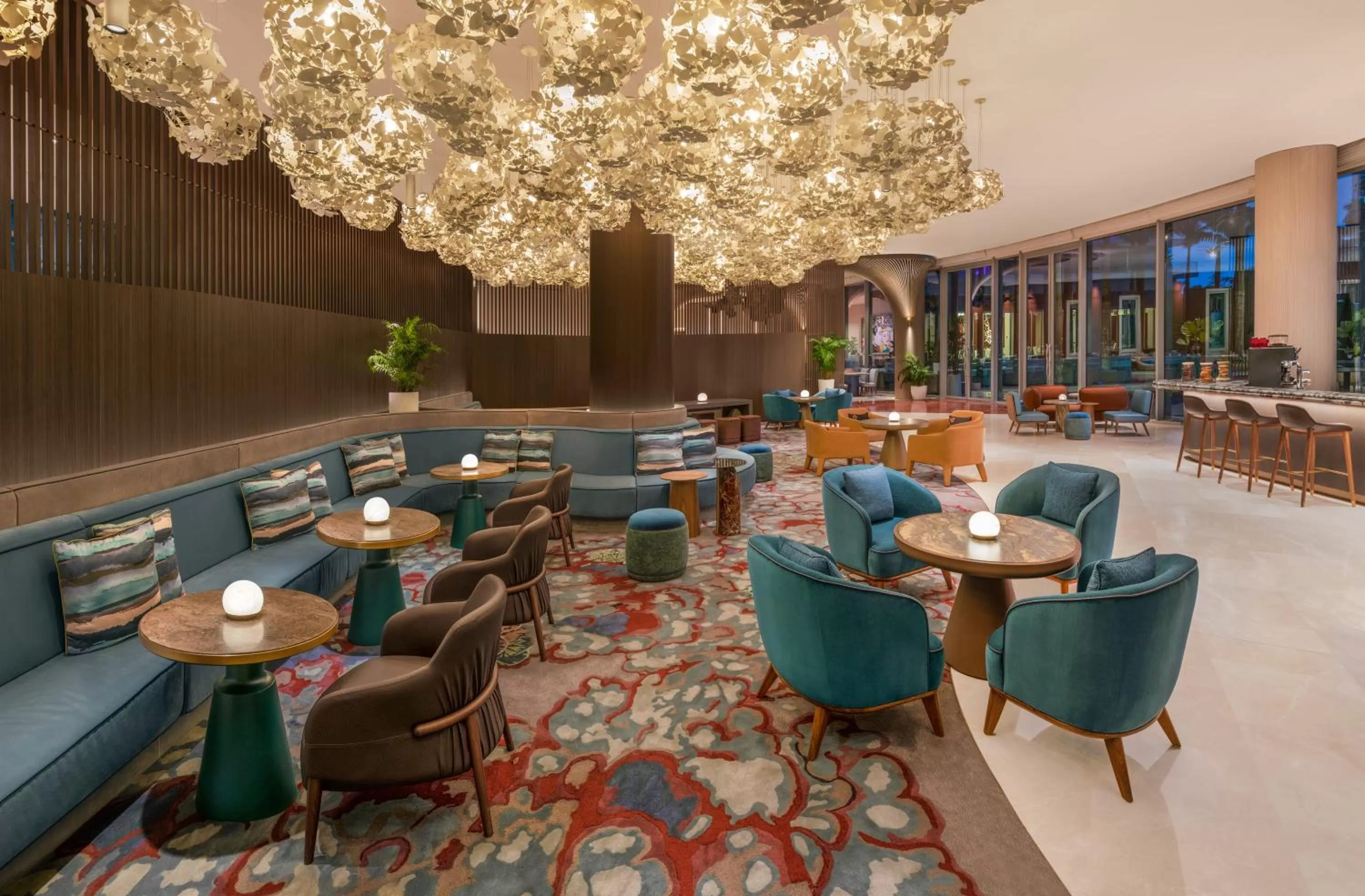 Lounge or bar in W Singapore - Sentosa Cove, Newly Renovated