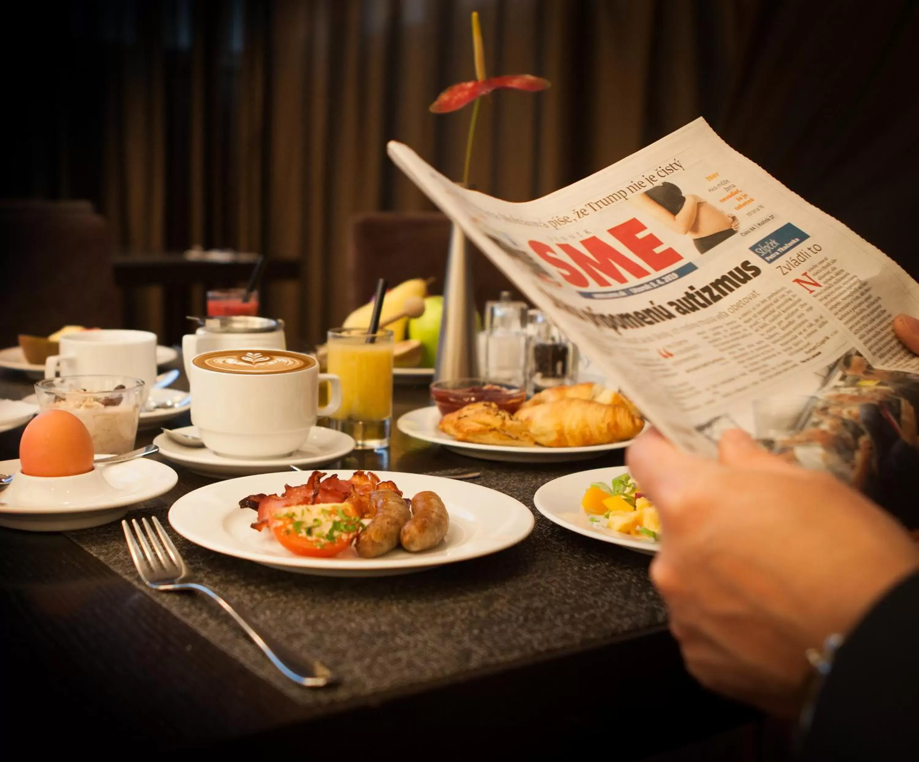 Breakfast in NH Bratislava Gate One Breakfast in NH Bratislava Gate One