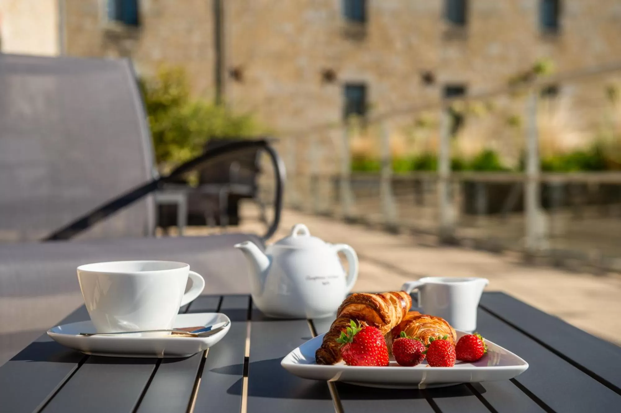 Food close-up in Hôtel Ginkgo - SPA Biloba