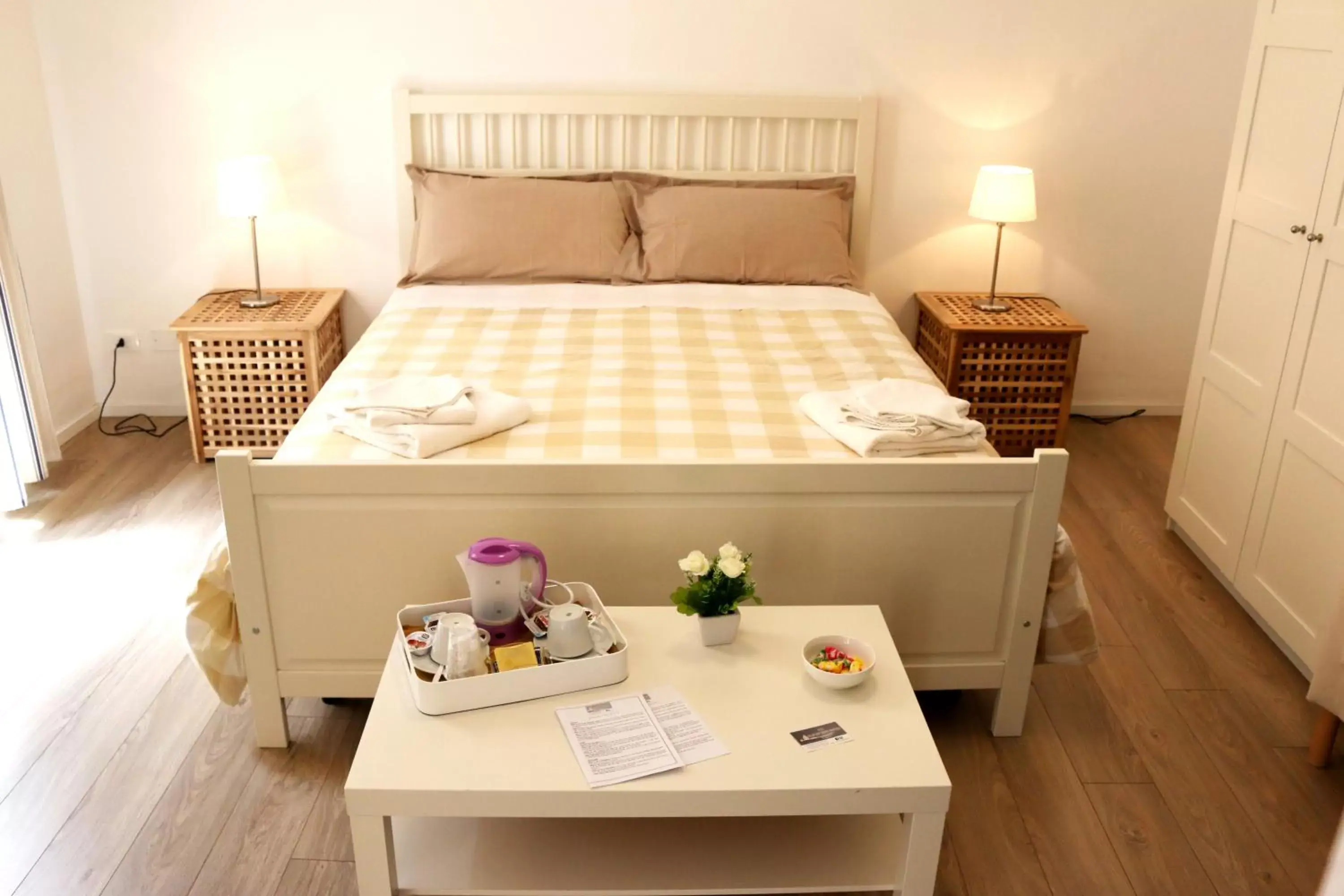 Bed in B&B Barone Sieri Pepoli