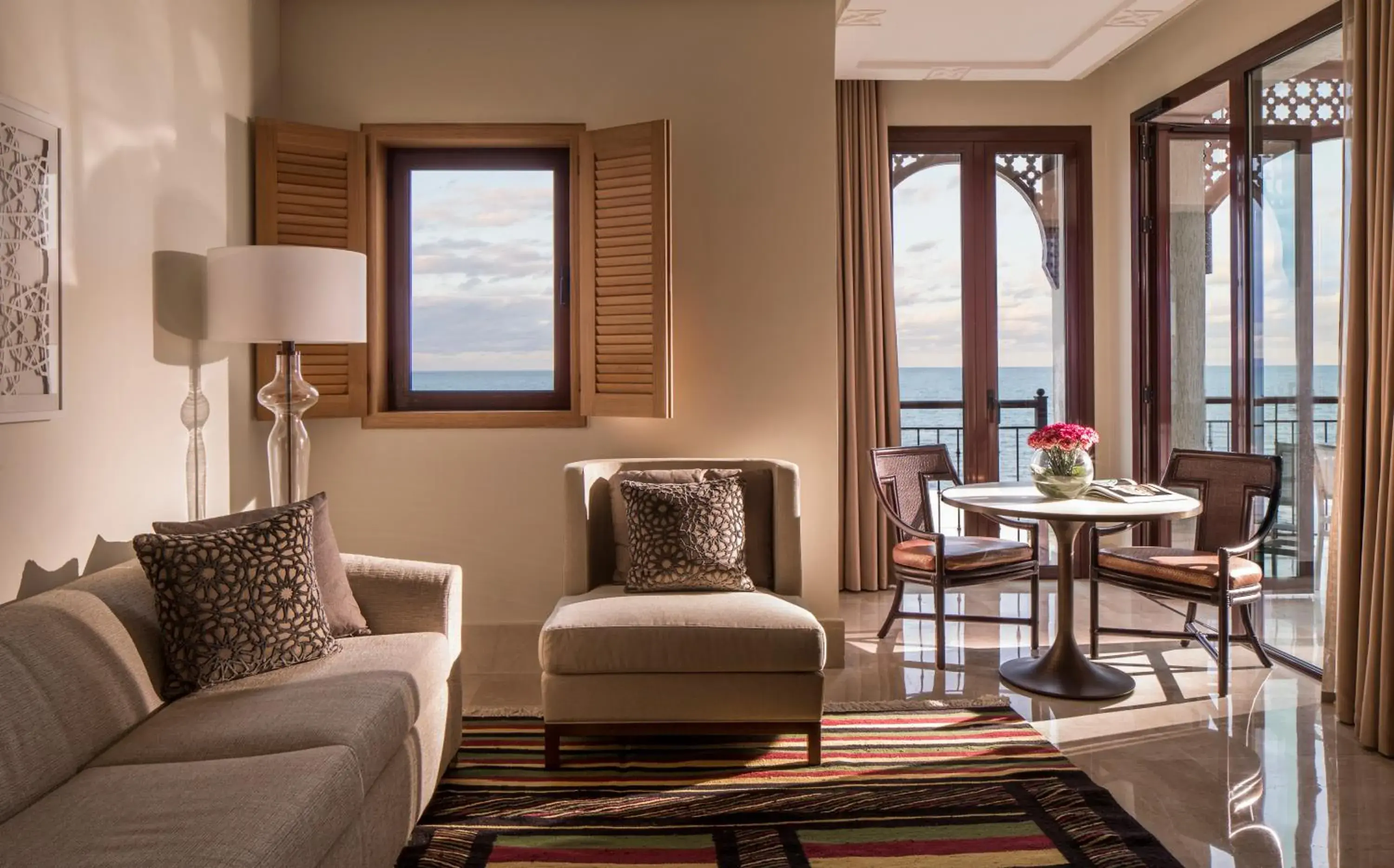 Balcony/Terrace, Seating Area in Four Seasons Hotel Tunis