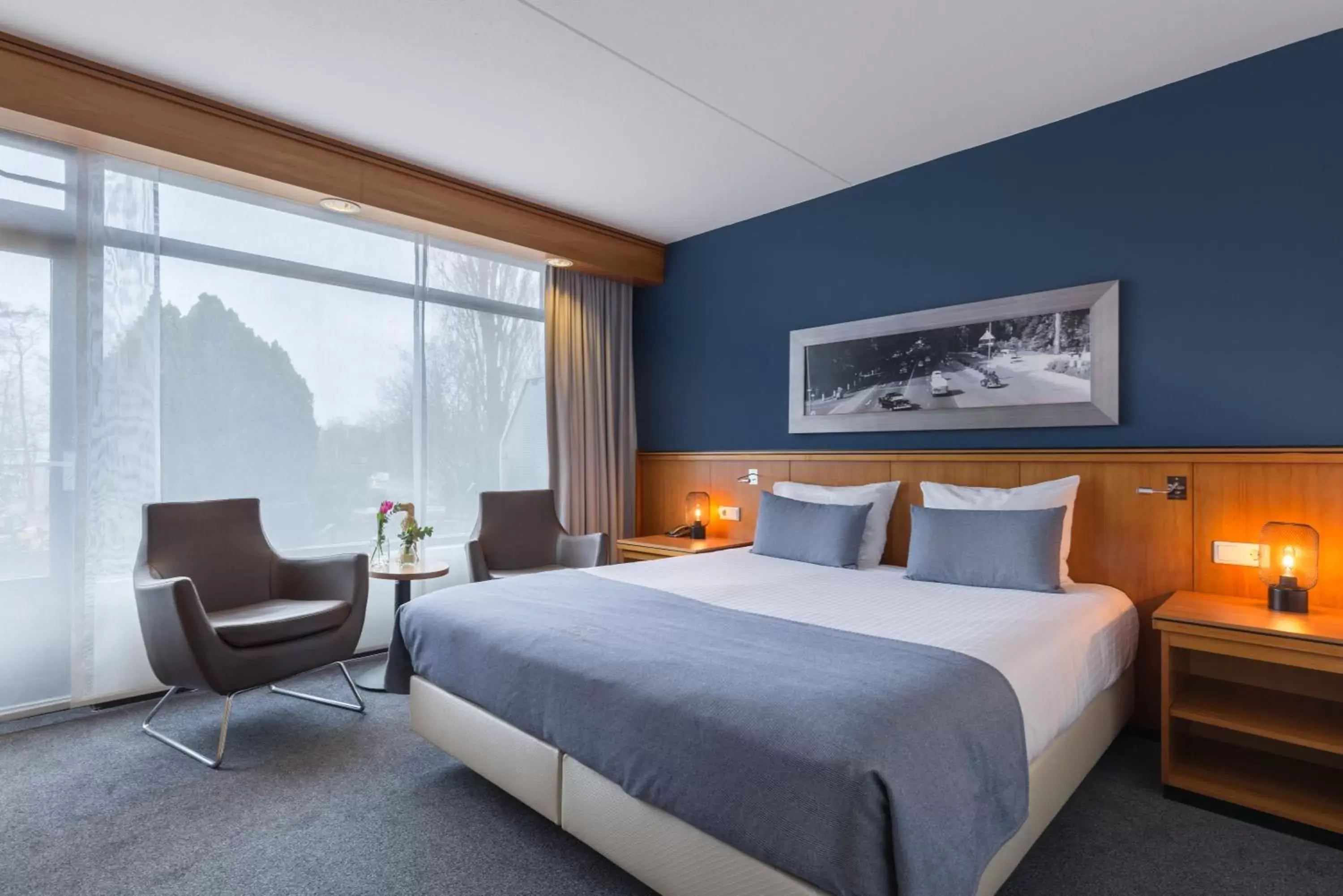 Bed in Van der Valk hotel Den Haag Wassenaar